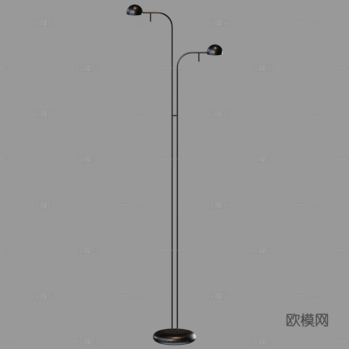 现代简约落地灯 落地灯 简约落地灯 书房落地灯 灯3d模型
