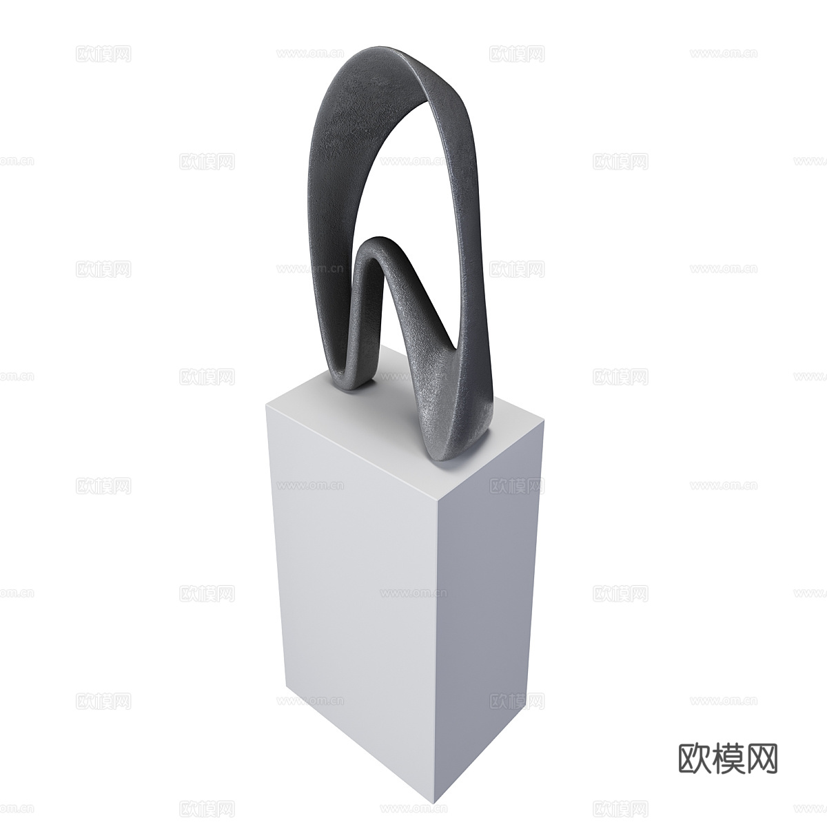现代艺术雕塑3d模型