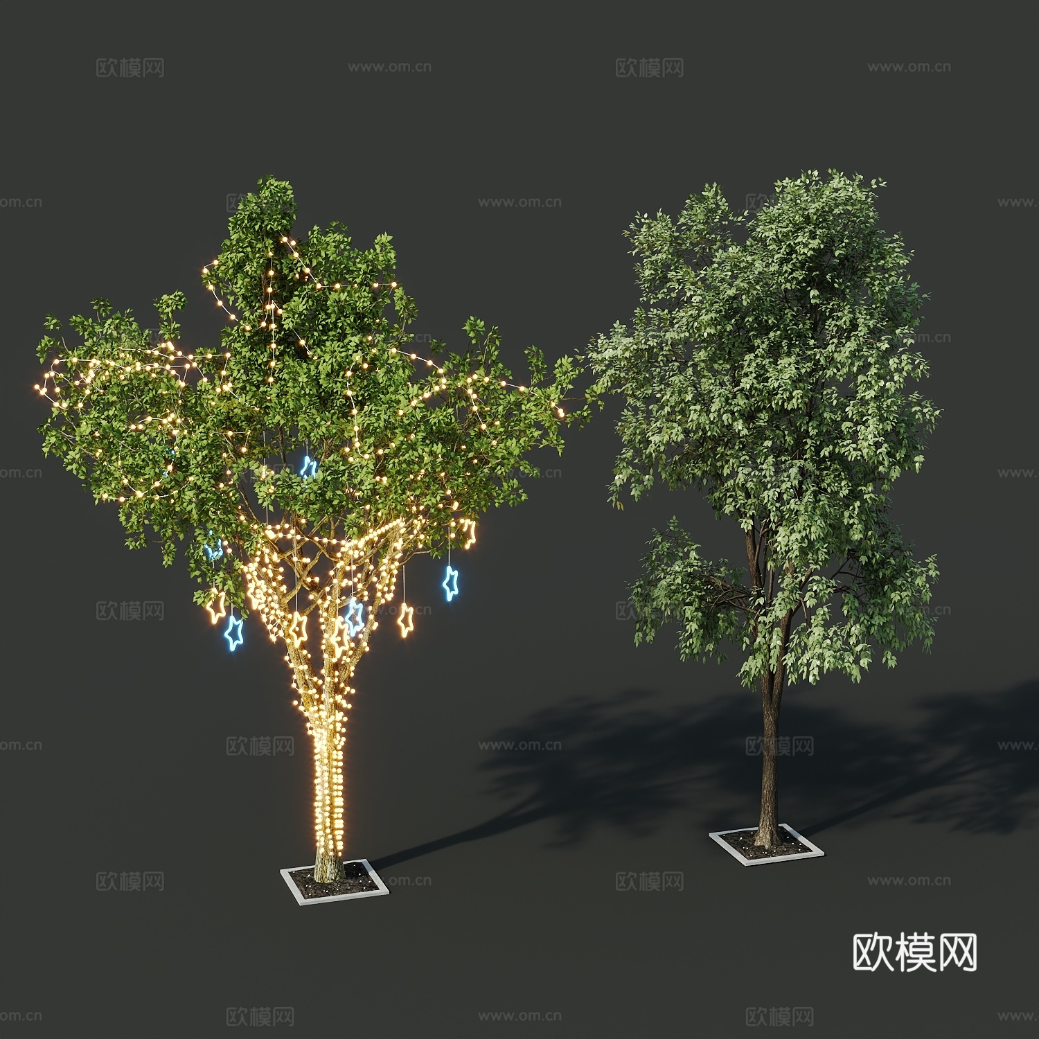 树景观树绿植树绿化树3d模型