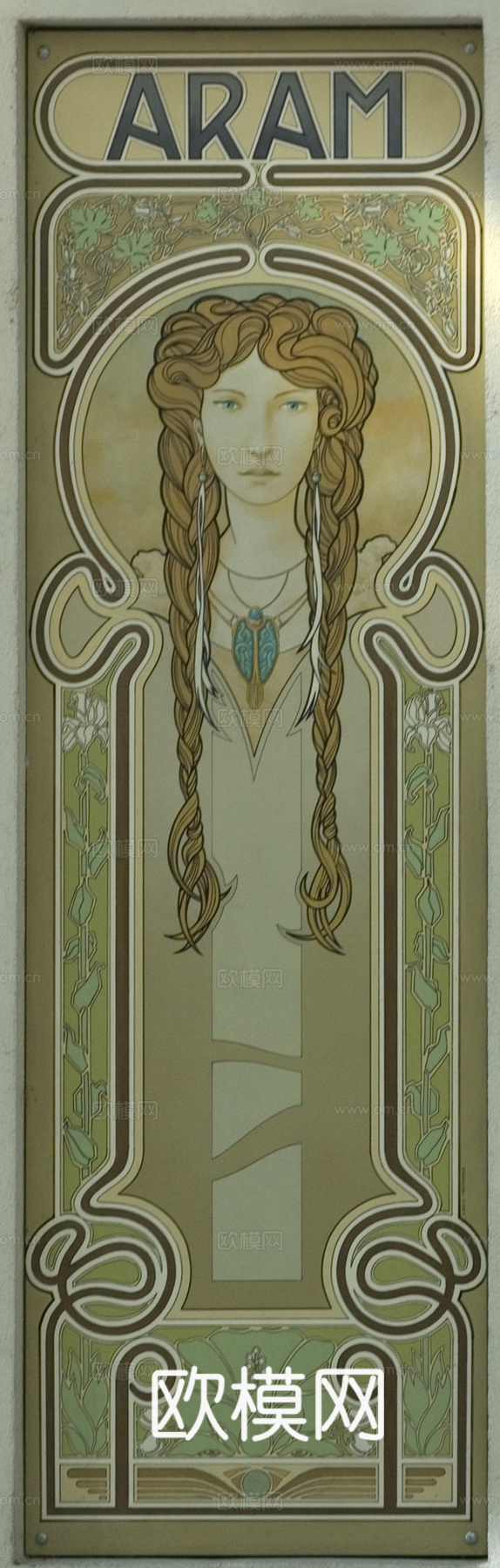 壁画  欧美风壁画 瓷砖壁画