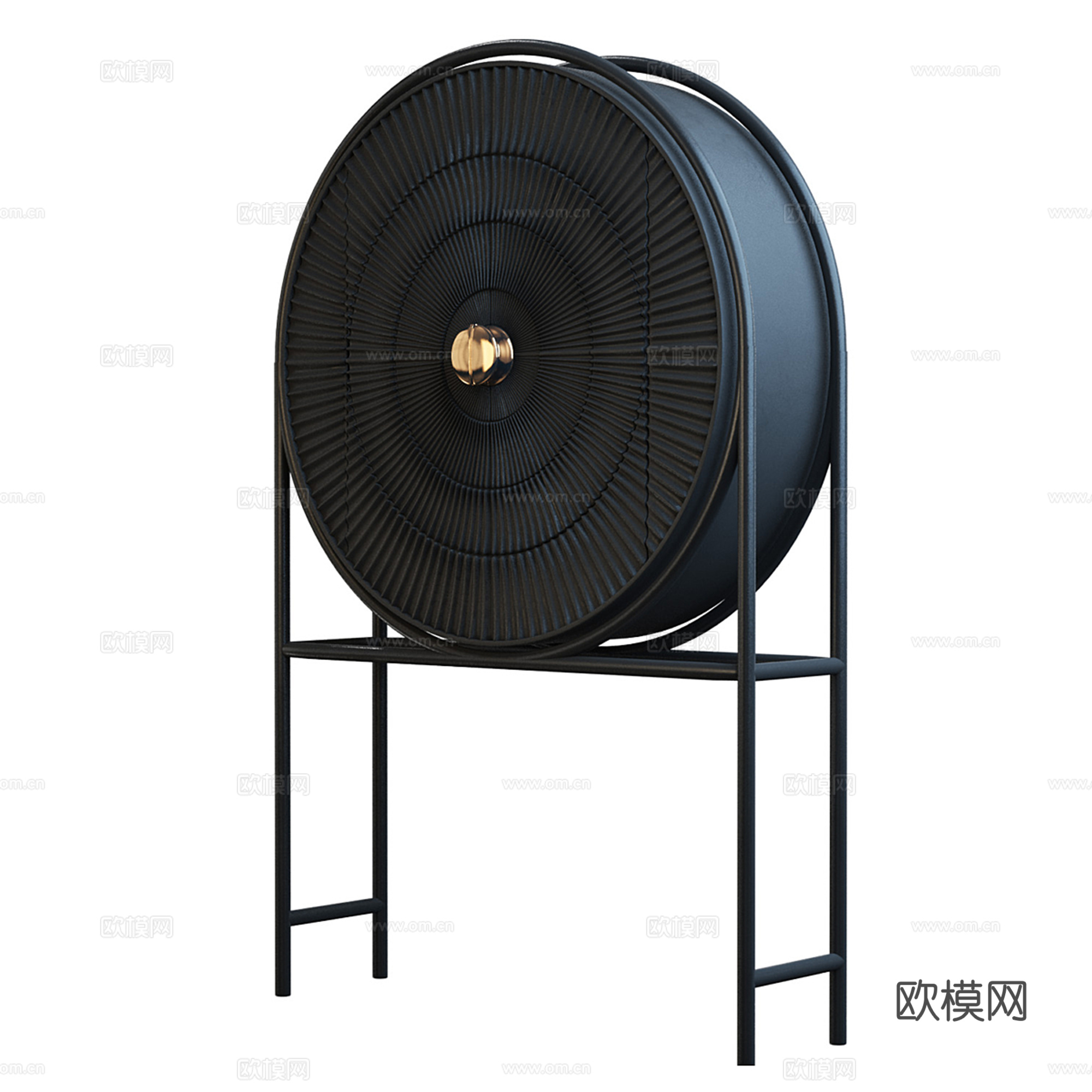 现代装饰斗柜 边柜su模型