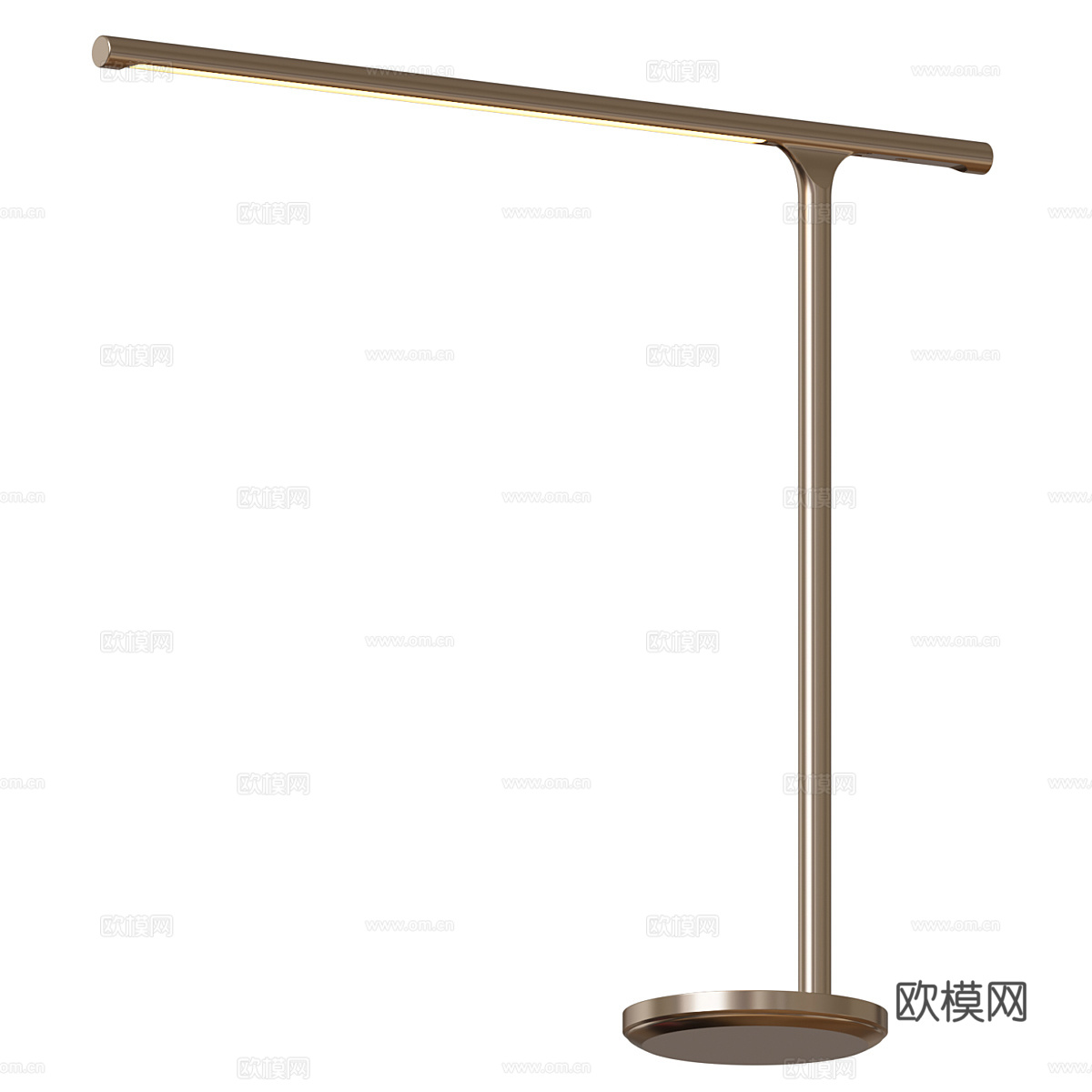 现代轻奢极简台灯3d模型