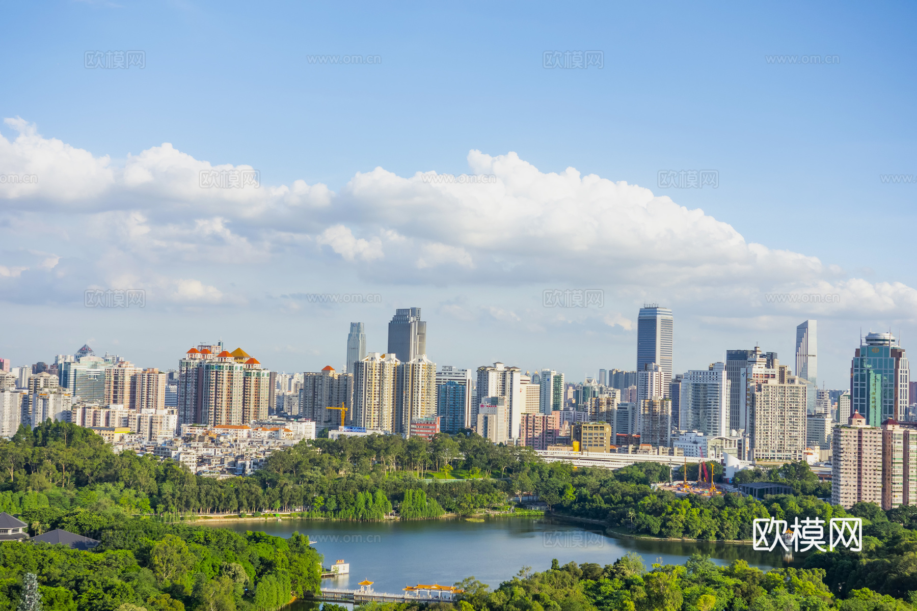白天城市外景  外景贴图  环境贴图