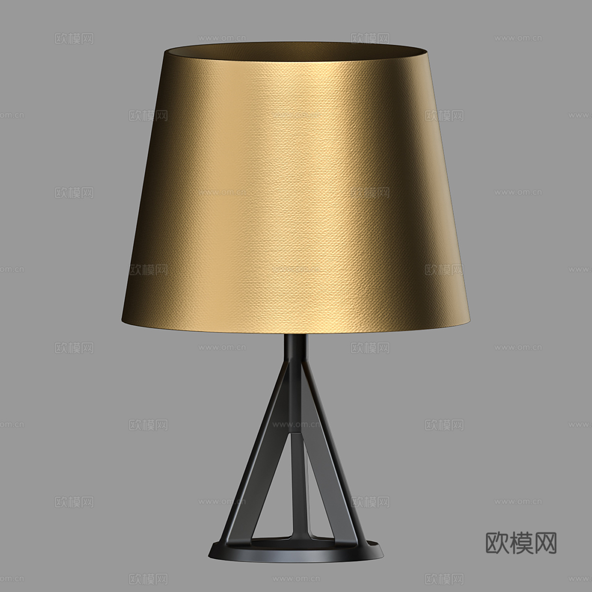 台灯3d模型下载