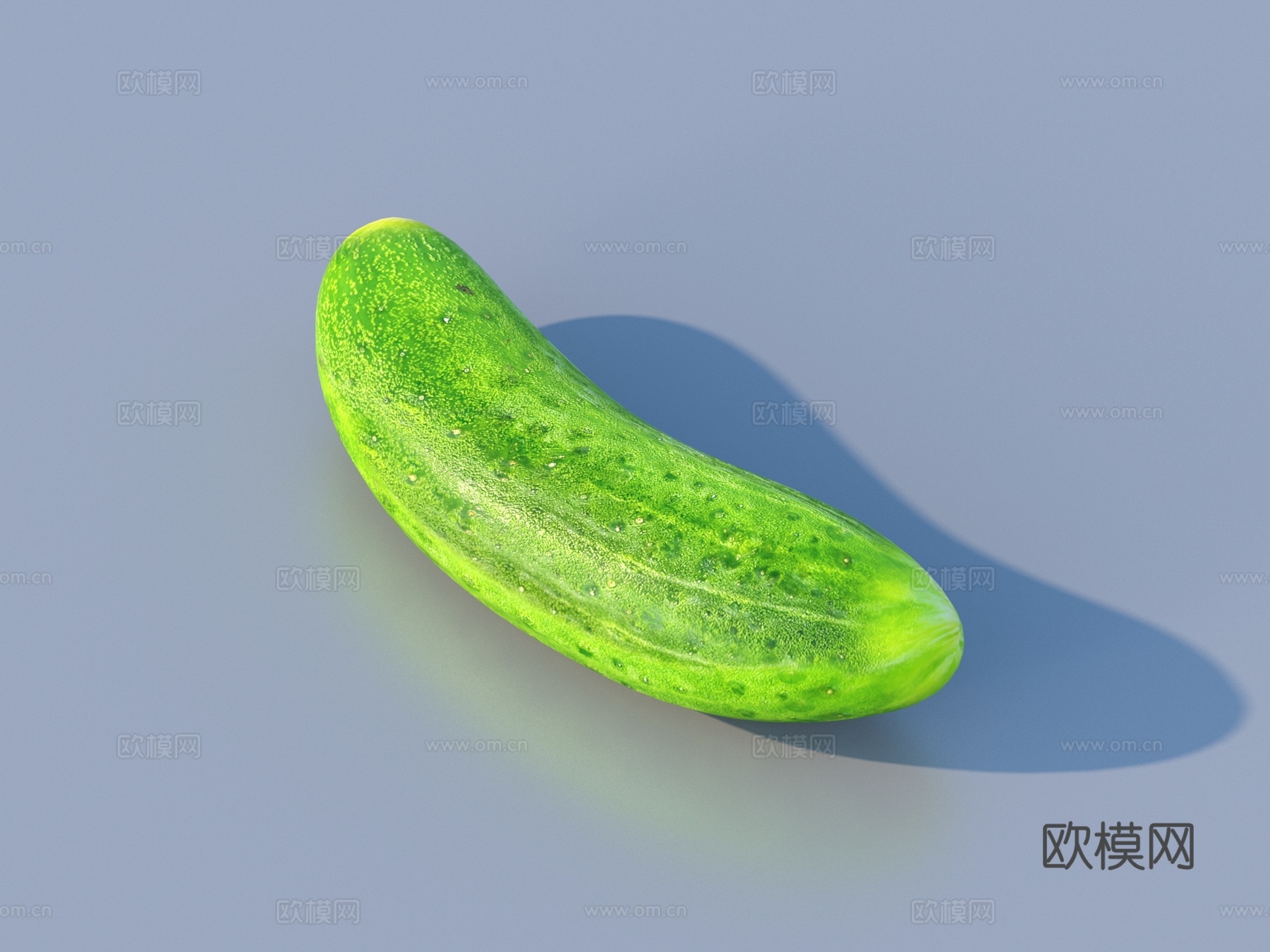 黄瓜 蔬菜3d模型