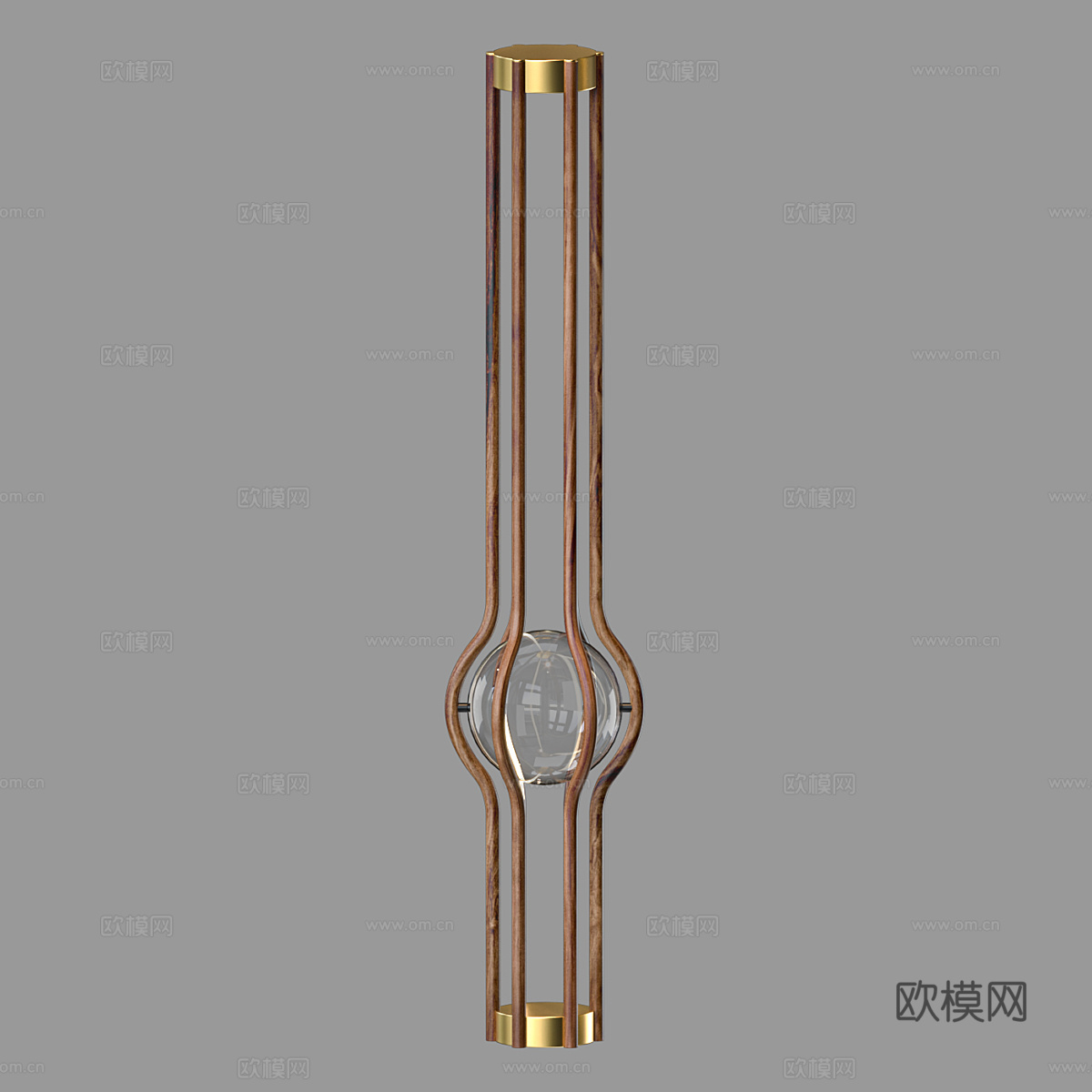 北欧简约落地灯 落地灯 简约落地灯 灯3d模型