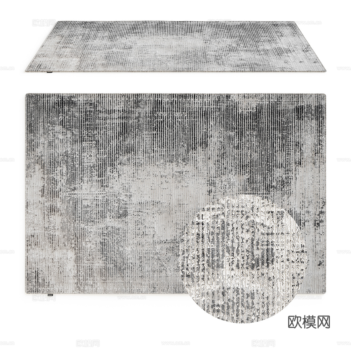 现代简约地毯 地毯 简约地毯 客厅地毯 中式地毯3d模型