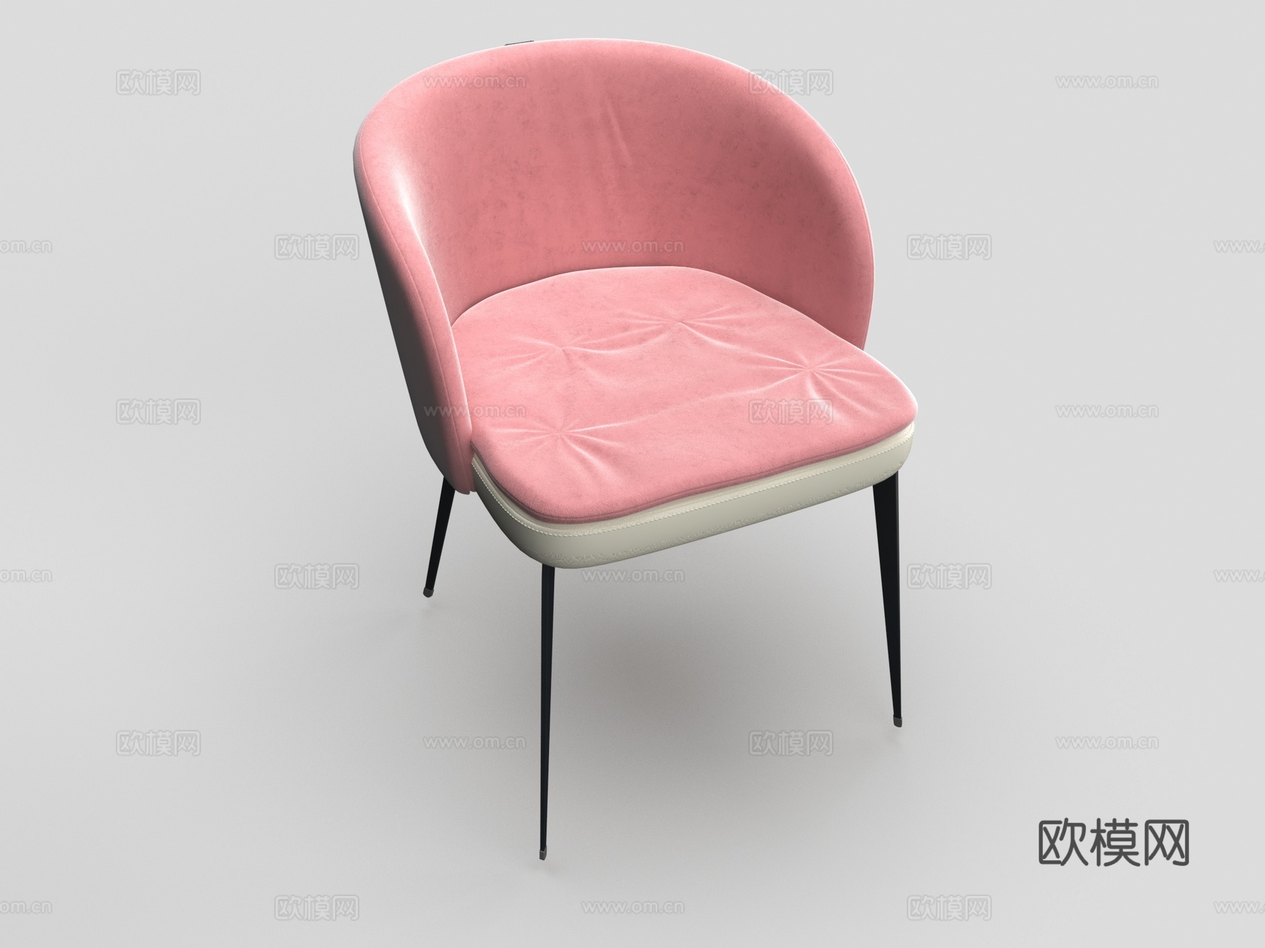 现代 休闲椅 餐椅3d模型