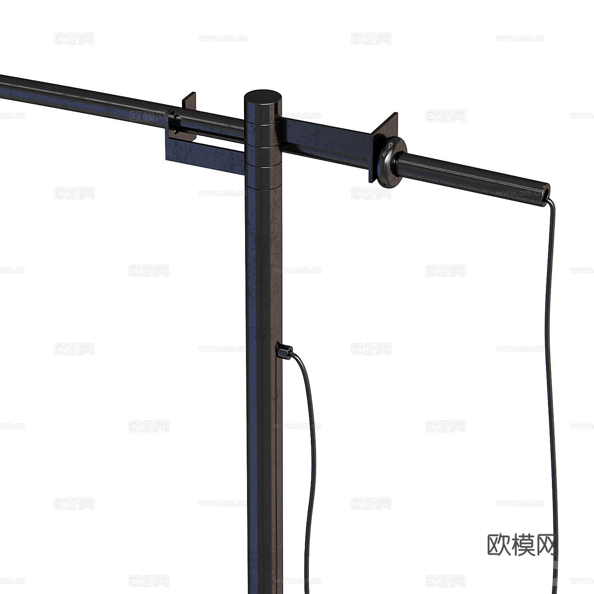 现代轻奢落地灯3d模型