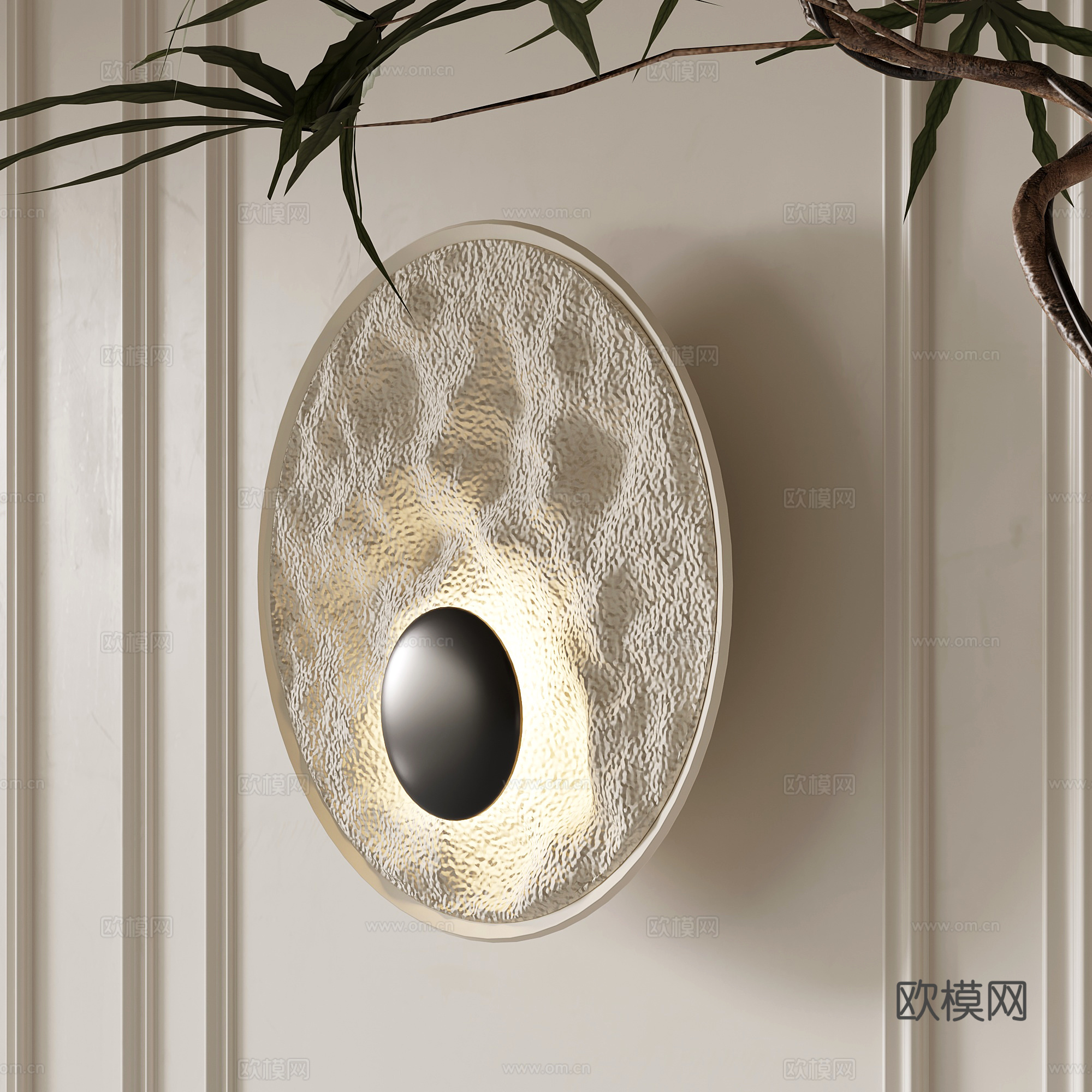 壁灯 法式壁灯 装饰灯3d模型
