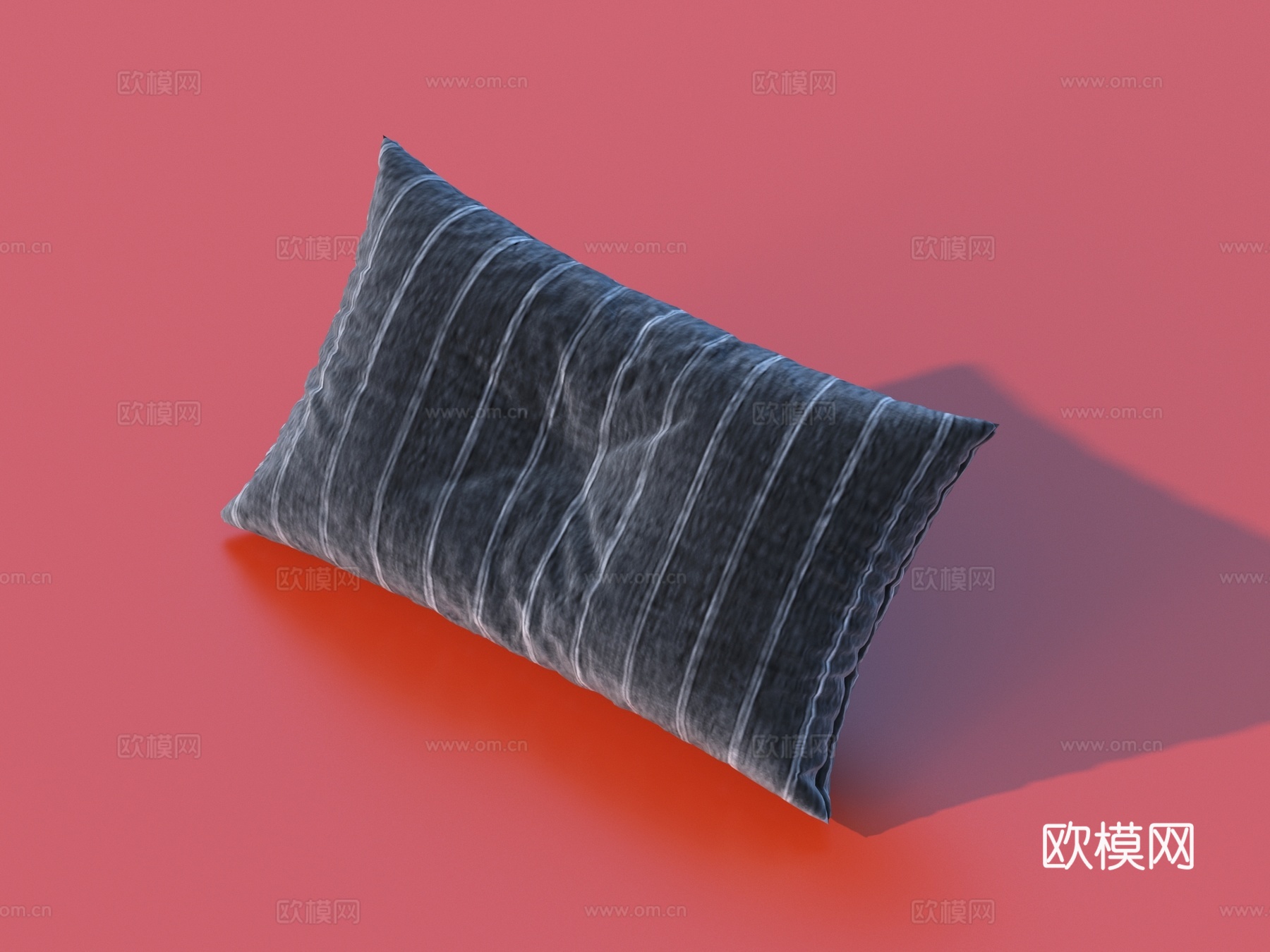 枕头 抱枕 靠枕 枕头套3d模型