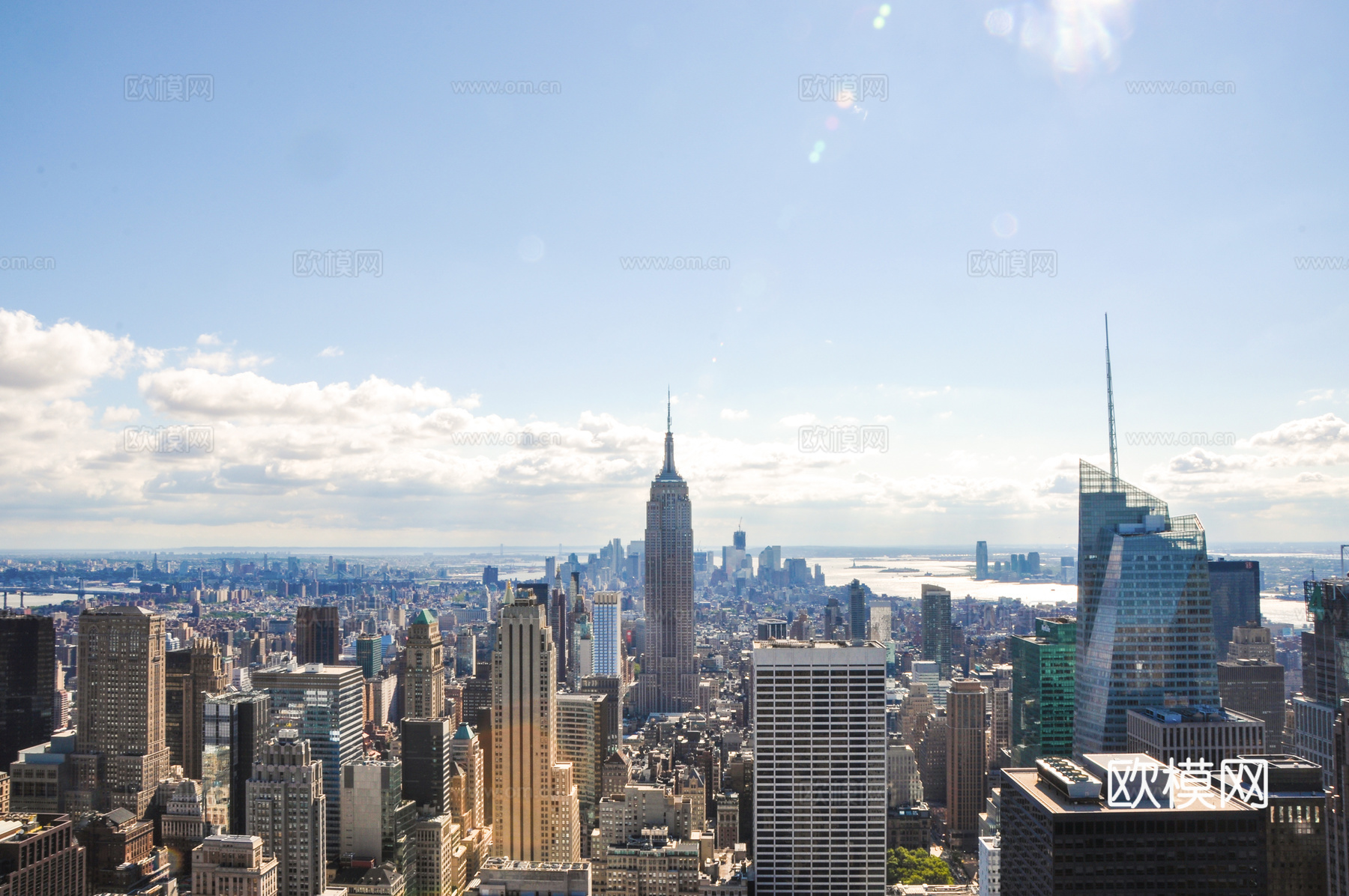 白天城市外景  外景贴图  环境贴图