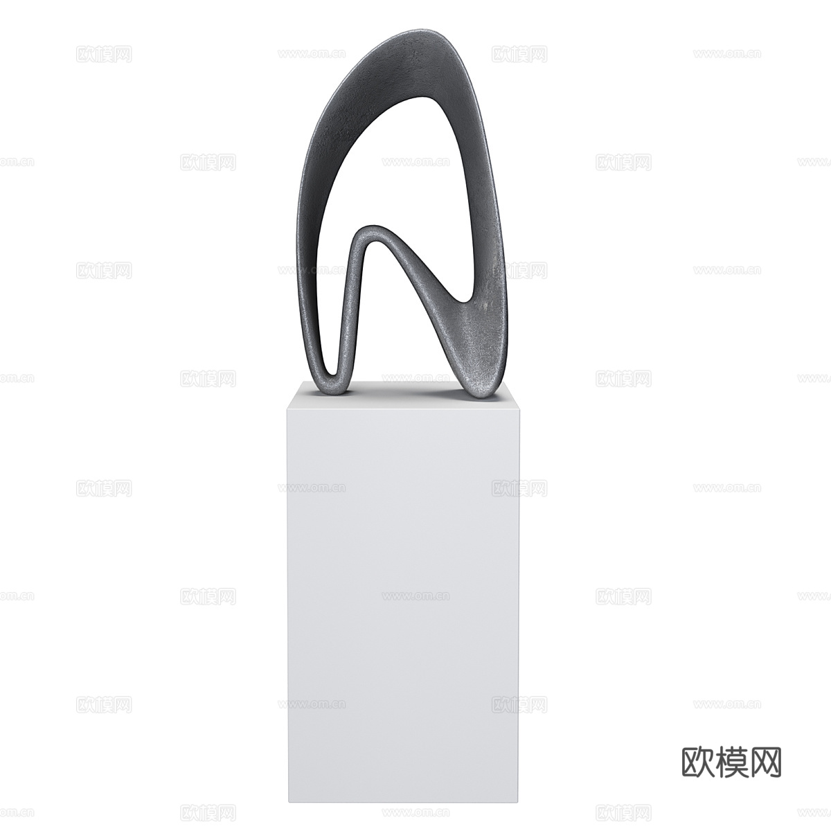 现代艺术雕塑3d模型