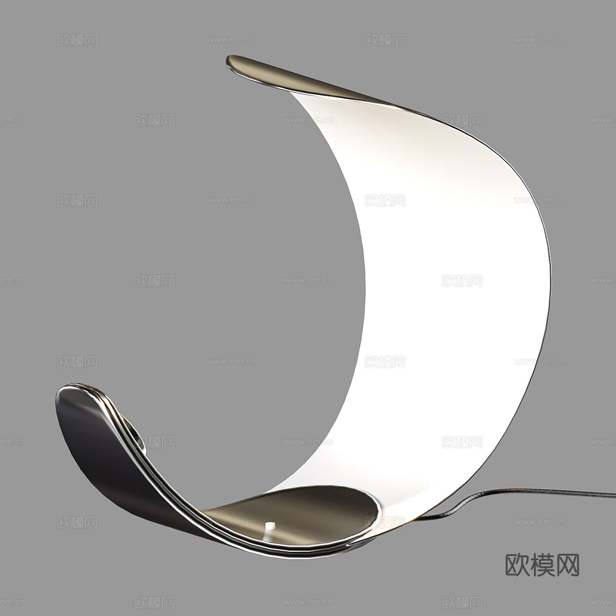 现代简约台灯 台灯 简约台灯 书房台灯 简约台灯 灯3d模型