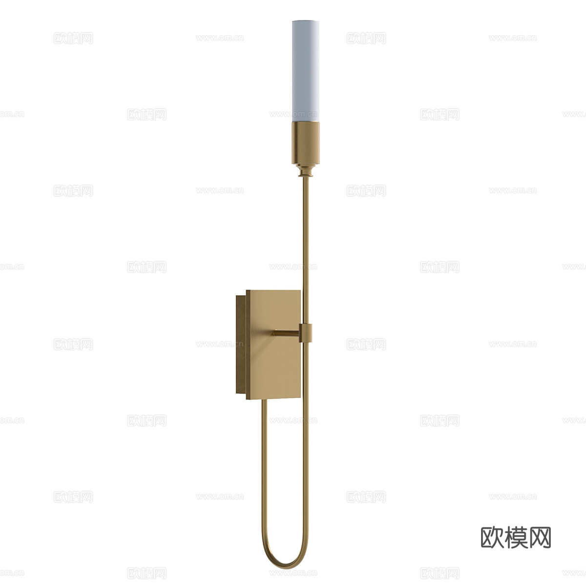 现代轻奢极简装饰壁灯3d模型