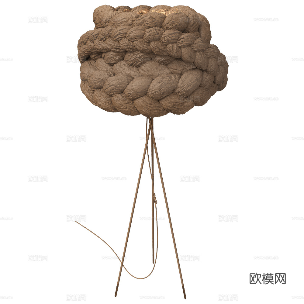 Mammalampa 落地灯3d模型
