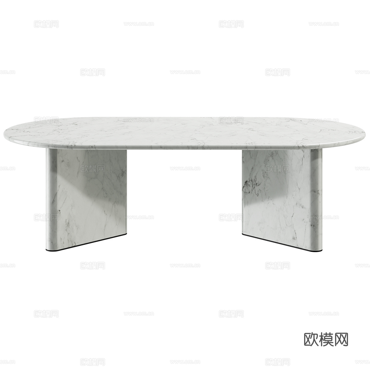 Tommy Franks 意式极简餐桌 极简餐桌 轻奢餐桌3d模型
