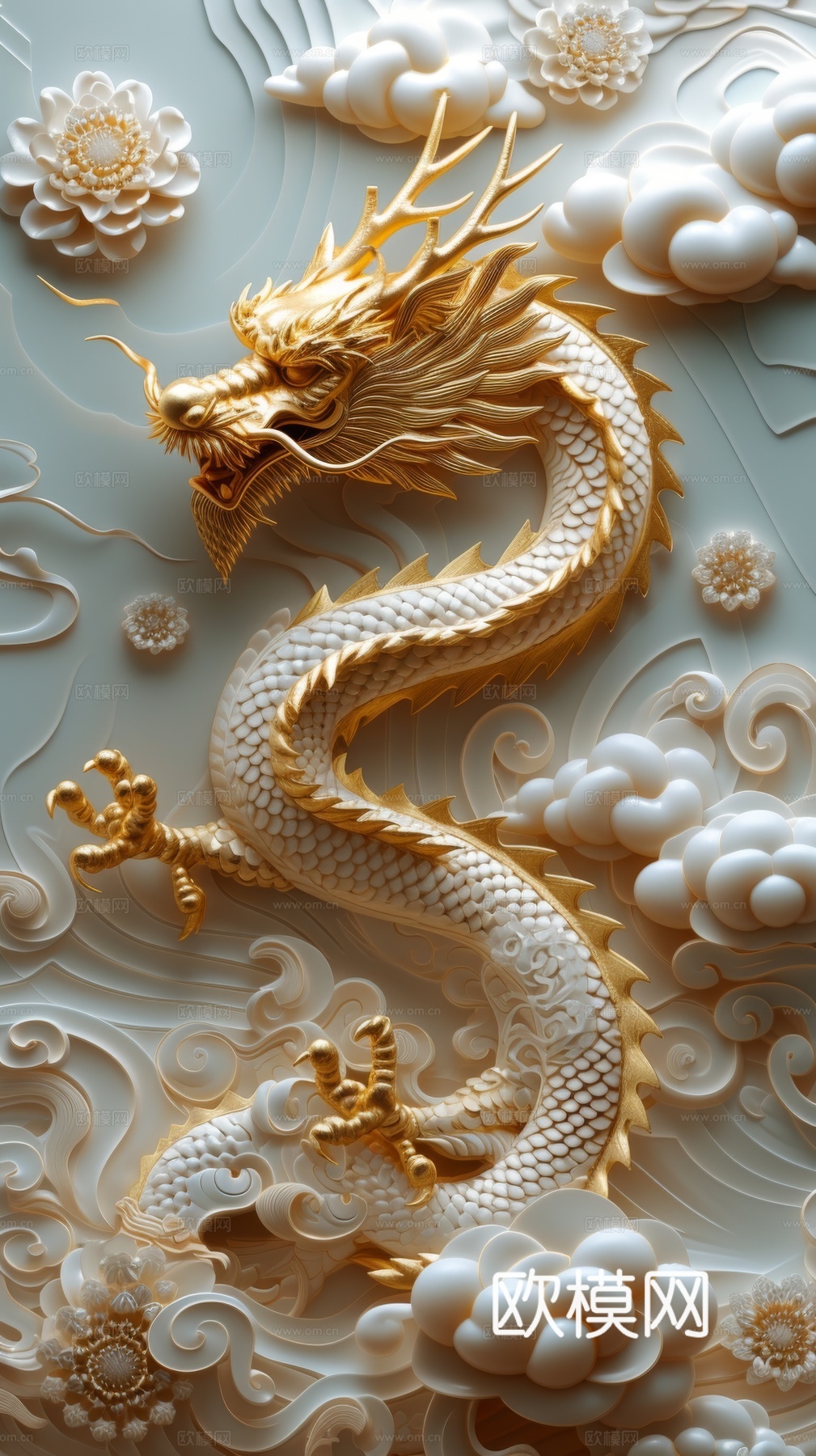 国风山水壁纸壁画