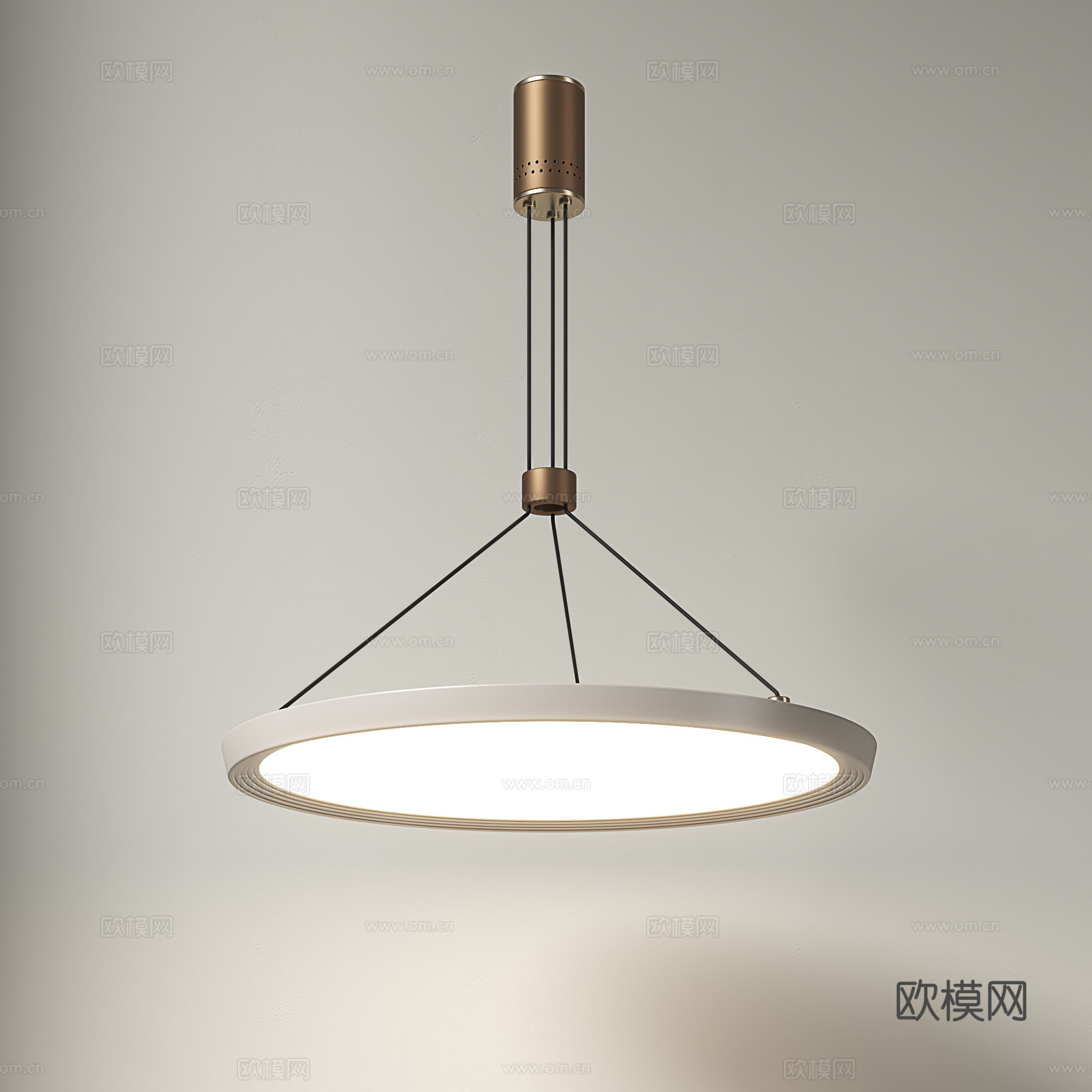 现代吊灯 简约餐厅吊灯 极简吧台吊灯su模型