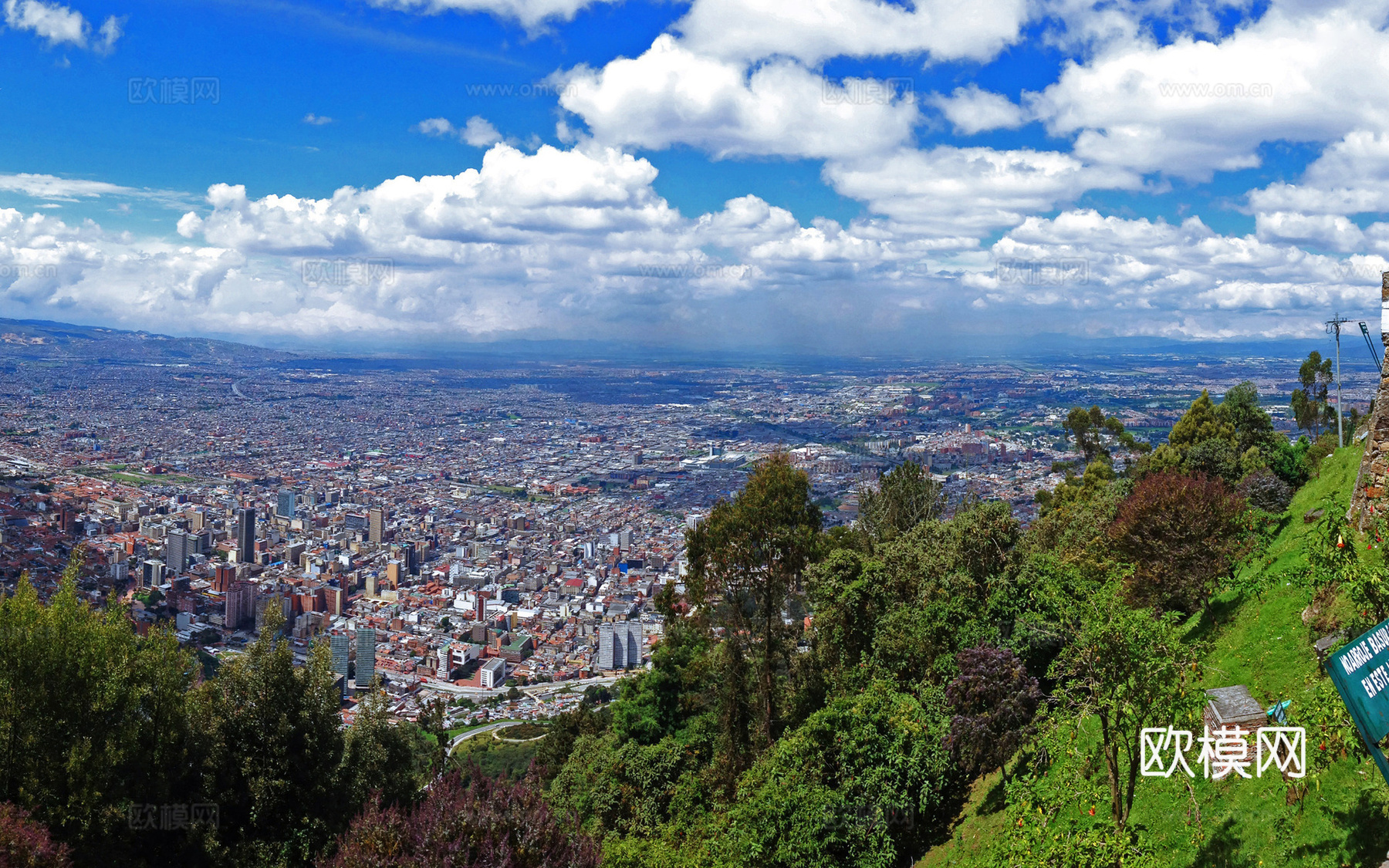 白天城市外景  外景贴图  环境贴图