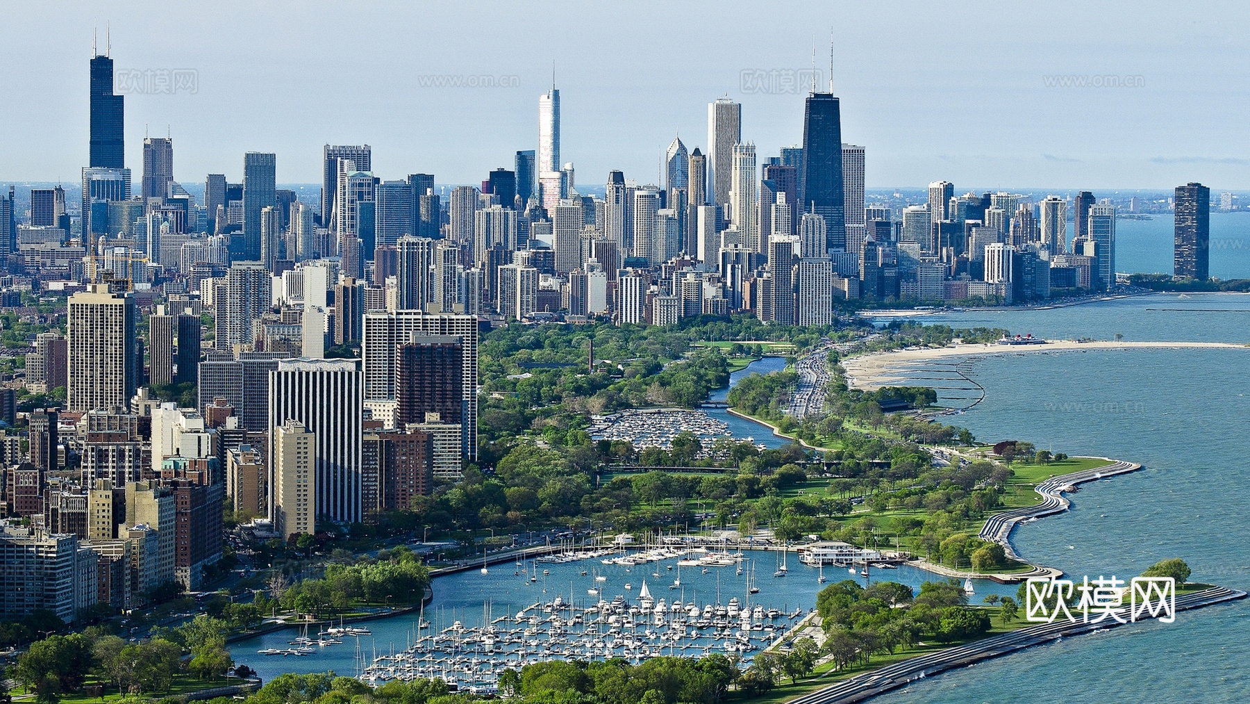 海边外景  城市海边风景  城市外景