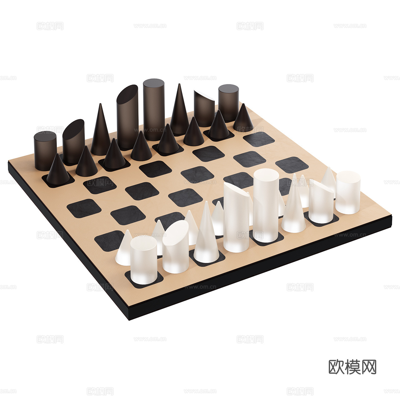 ADJ Style 国际象棋 棋盘游戏 象棋 游戏器材3d模型