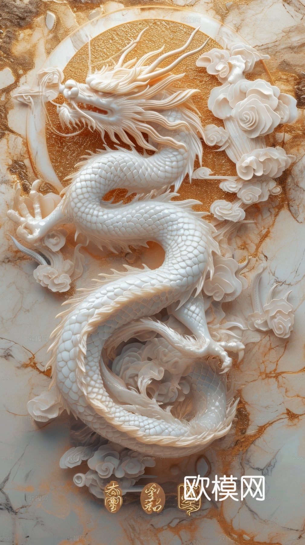 国风山水壁纸壁画