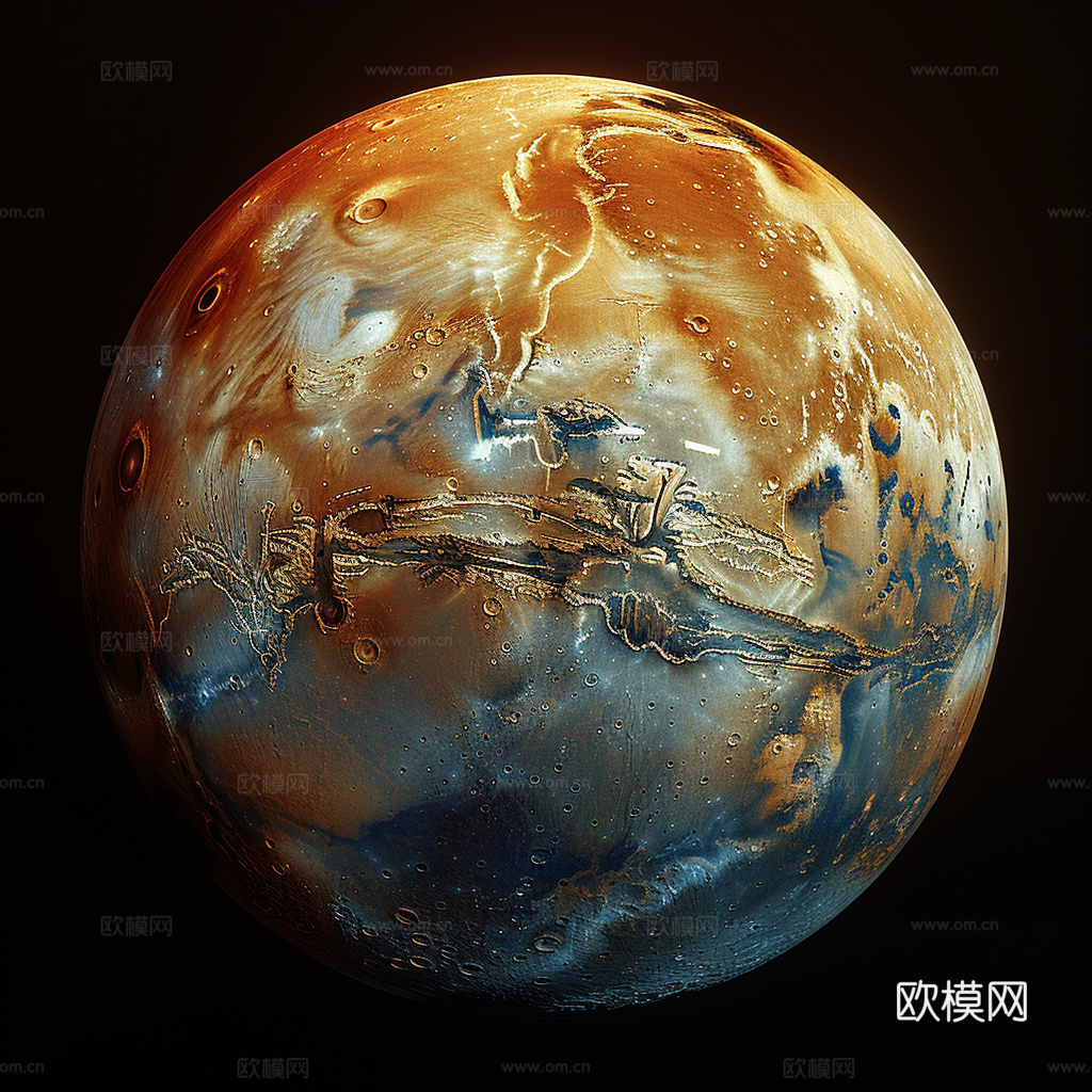 月球灯星球月亮陨石表表面