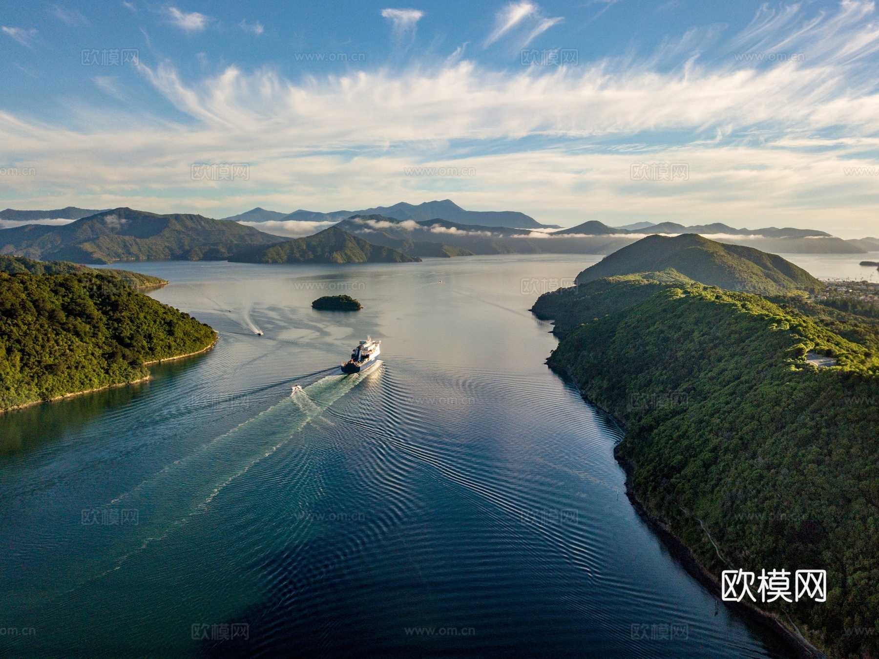 湖泊风景  山水风景