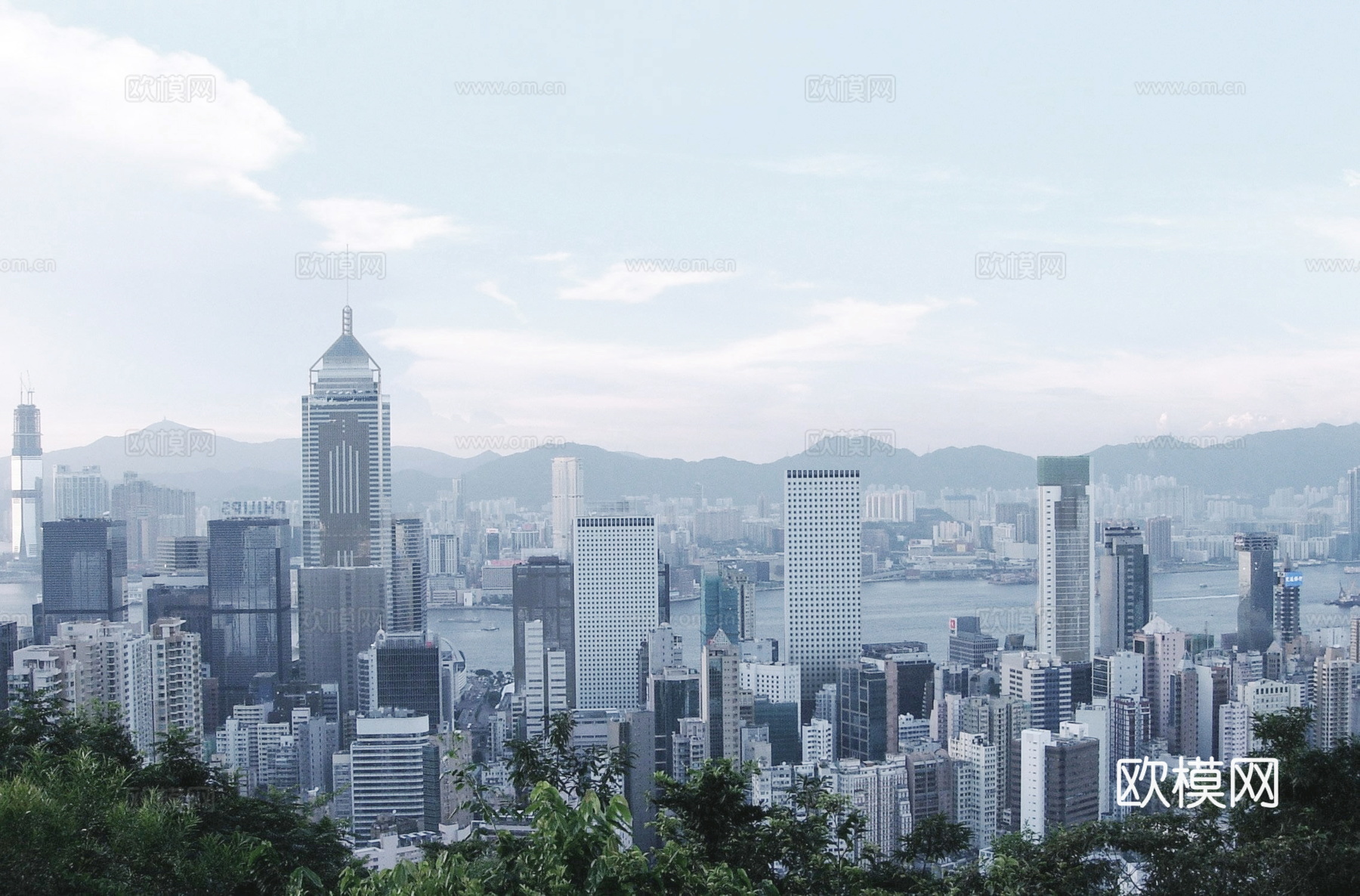 白天城市外景  都市广场贴图  环境贴图