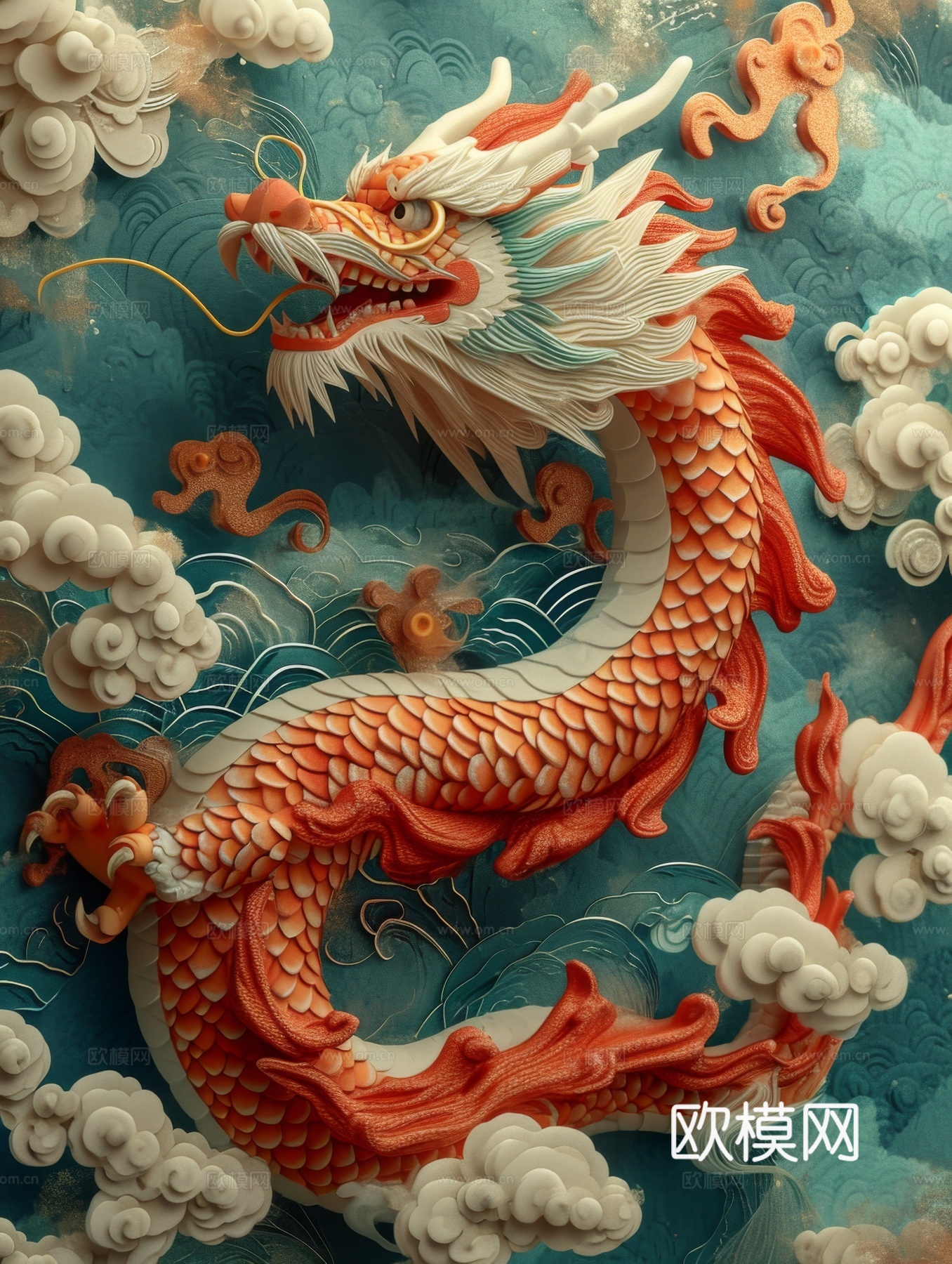 国风山水壁纸壁画