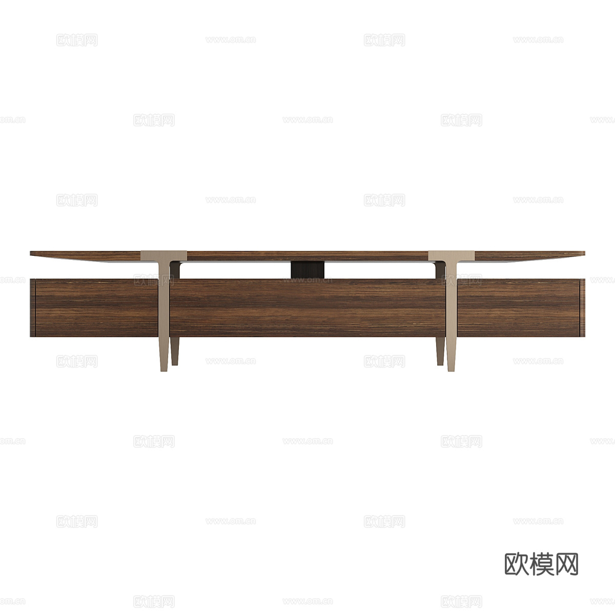 新中式轻奢电视柜3d模型