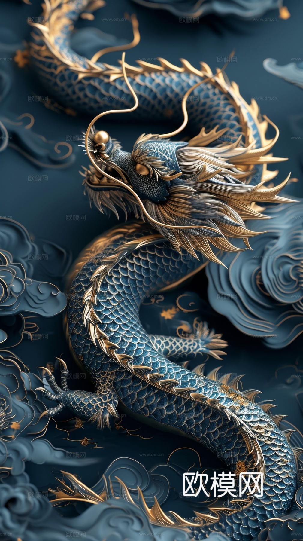 国风山水壁纸壁画