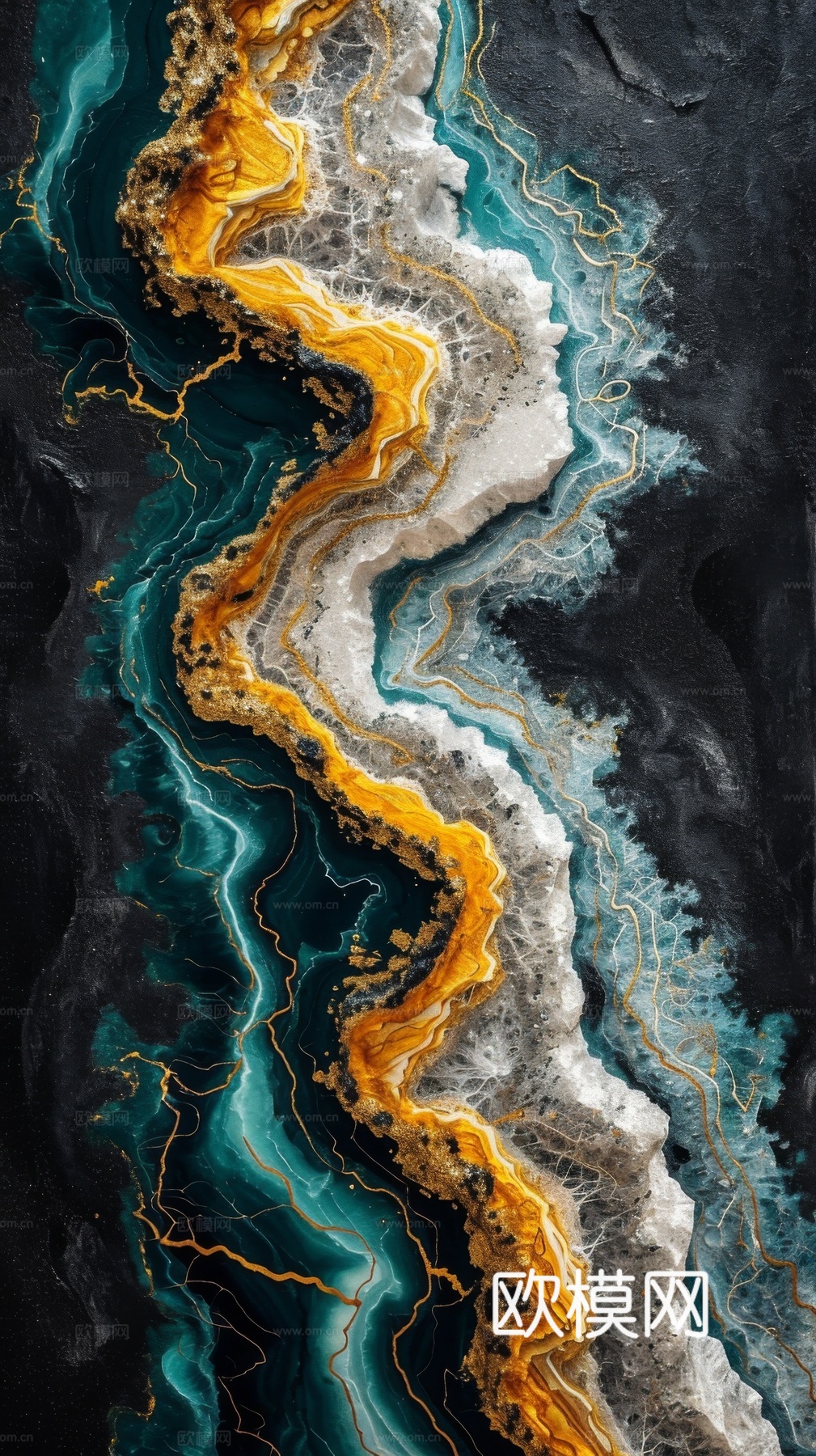国风山水壁纸壁画
