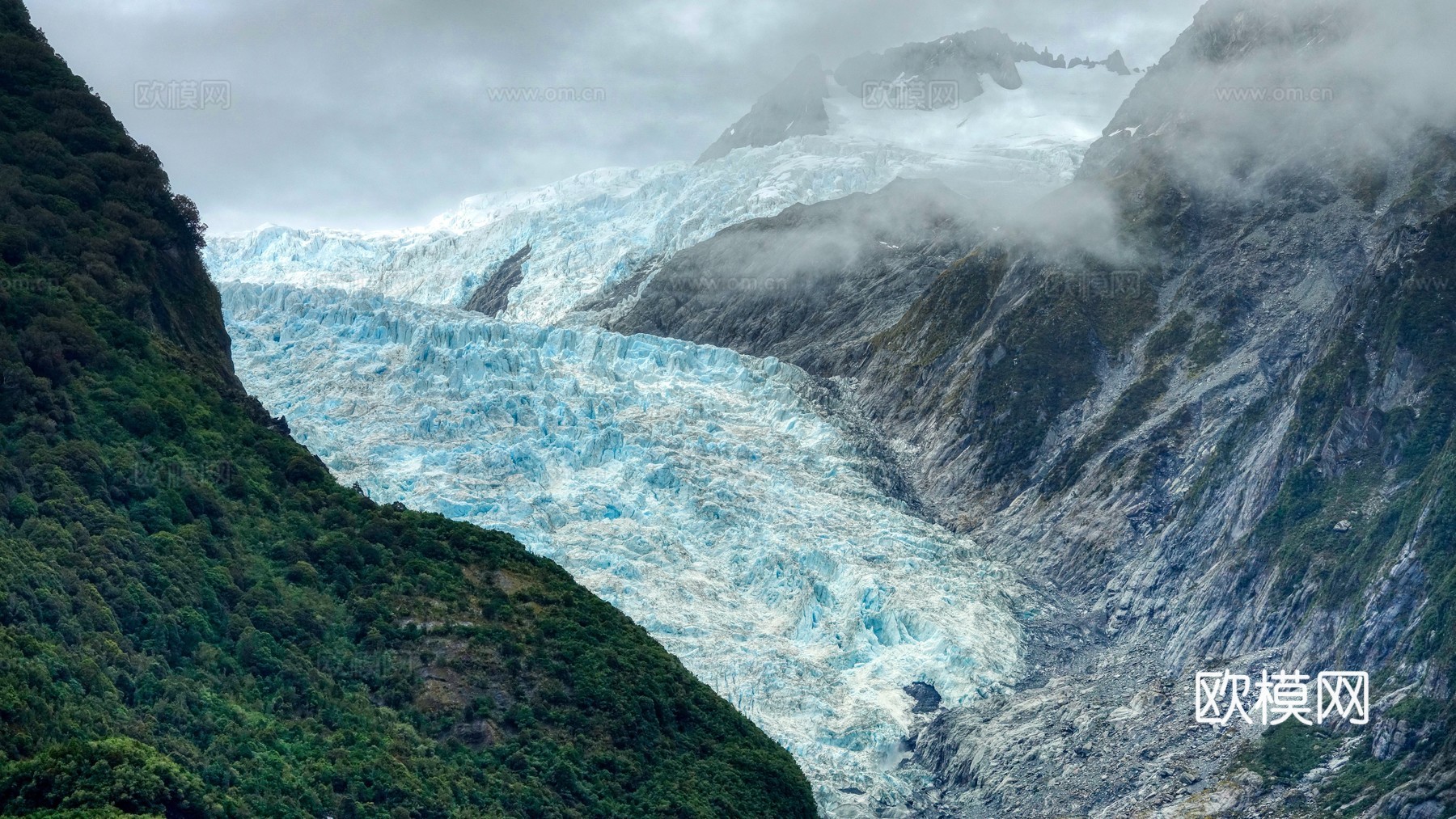 雪山风景  山水风景