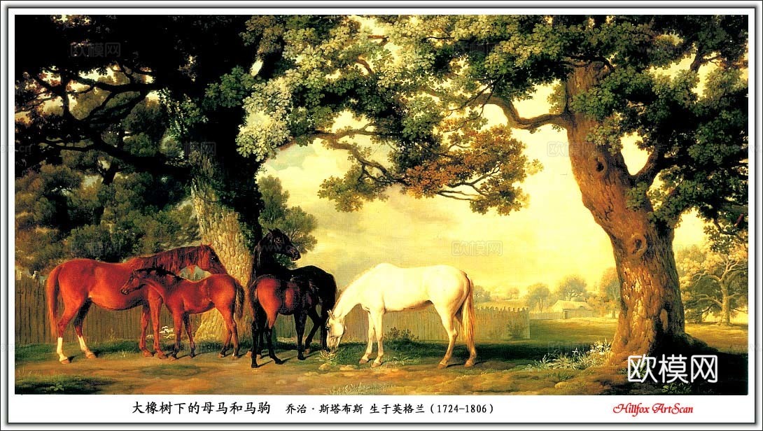 欧洲著名油画