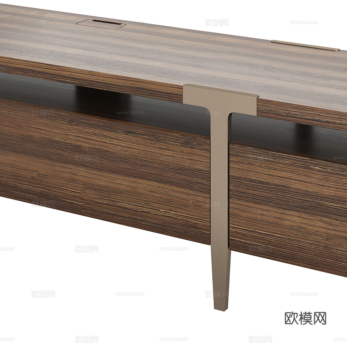 新中式轻奢电视柜3d模型