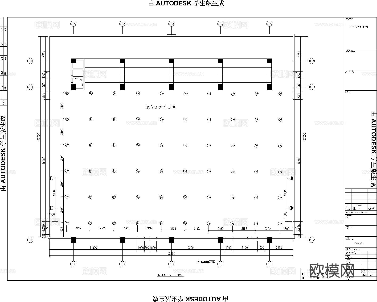 学校篮球场，篮球场cad施工图