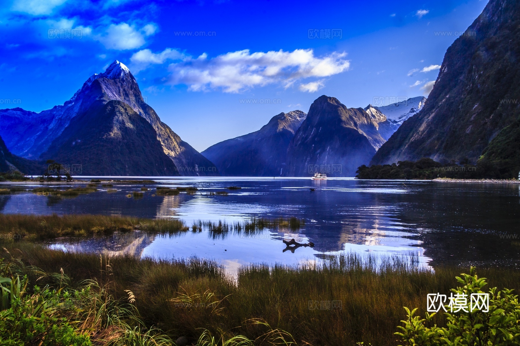 湖泊风景  山水风景