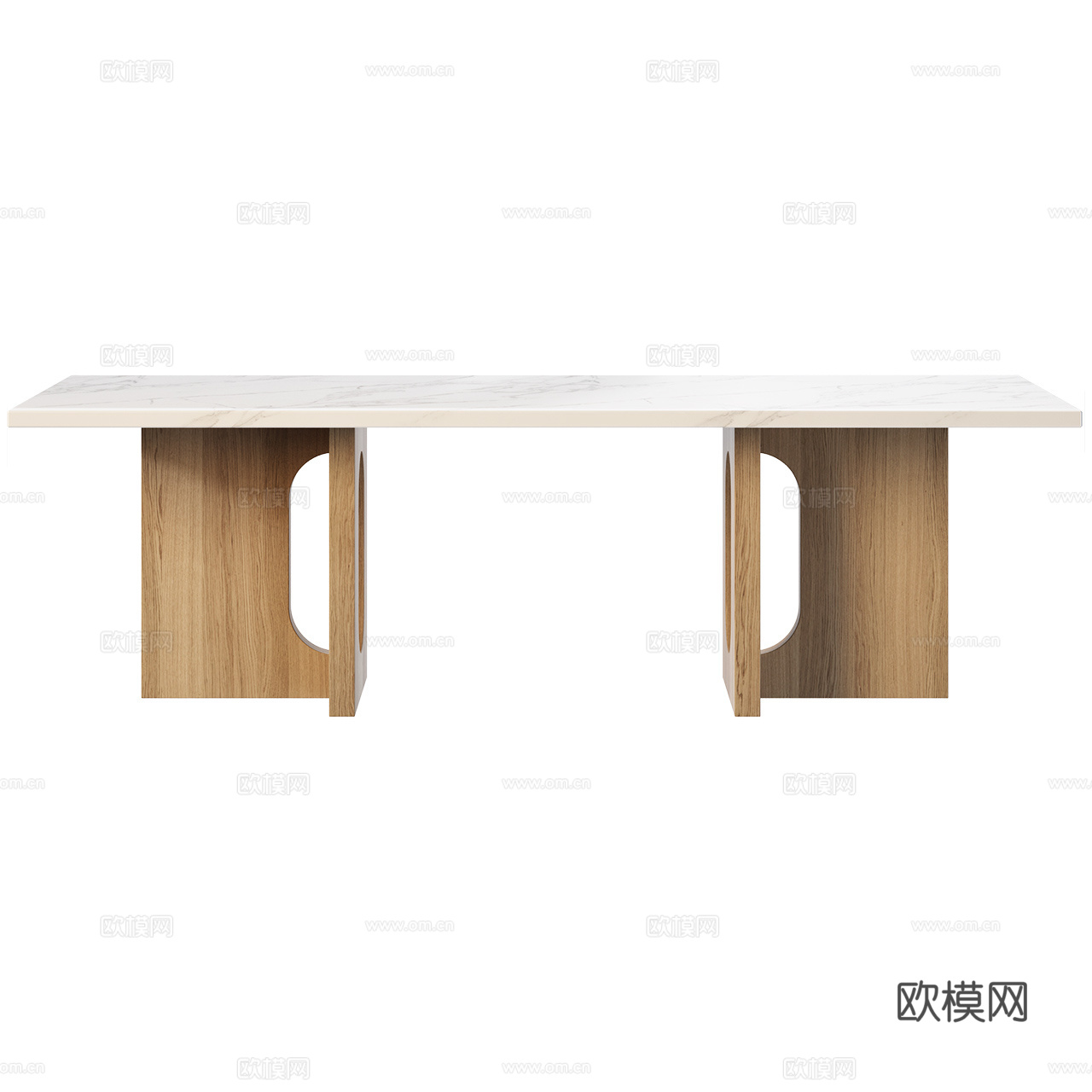 Audo 极简餐餐桌 意式餐桌 轻奢餐桌 北欧餐桌 石材餐桌3d模型