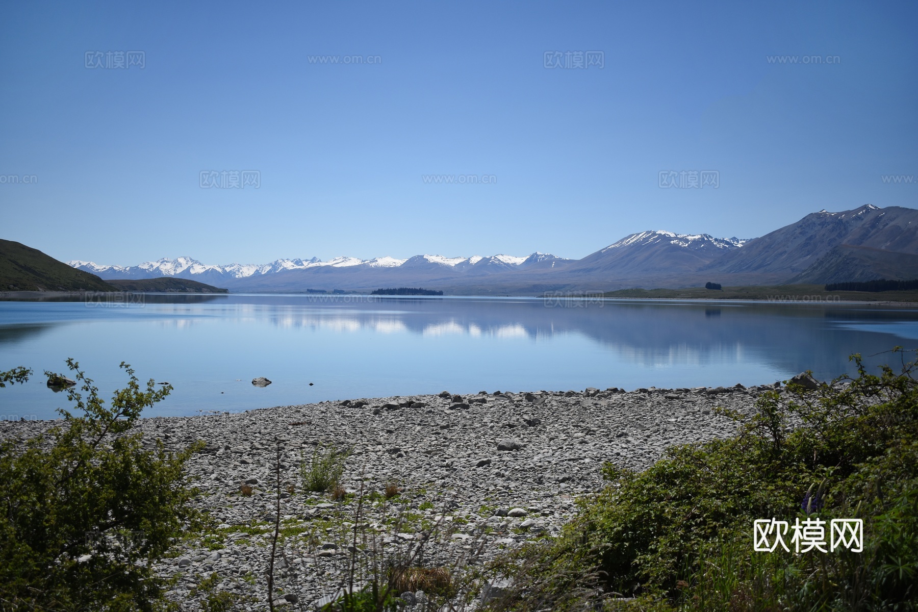 湖泊风景  山水风景