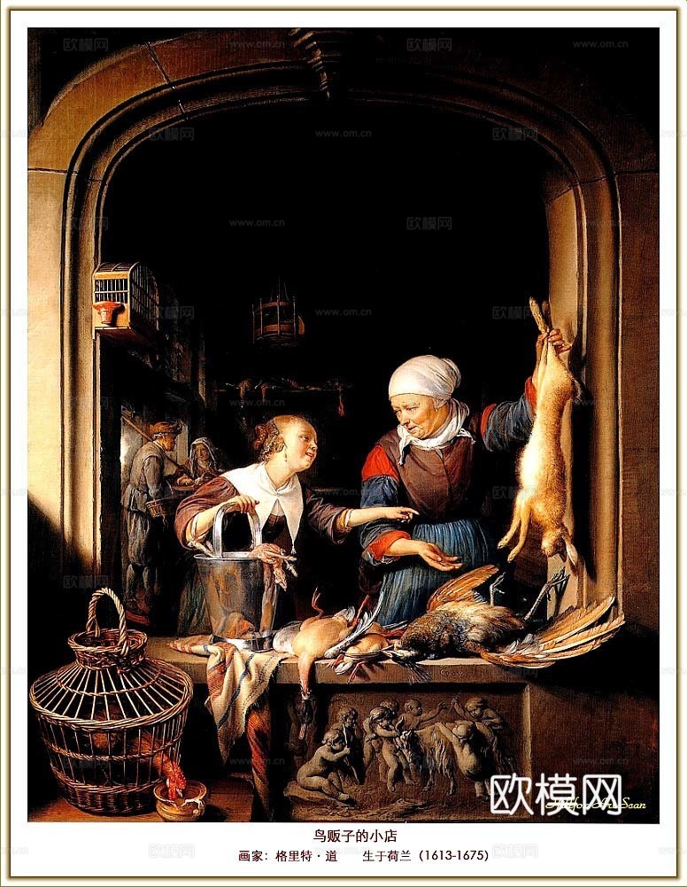欧洲著名油画