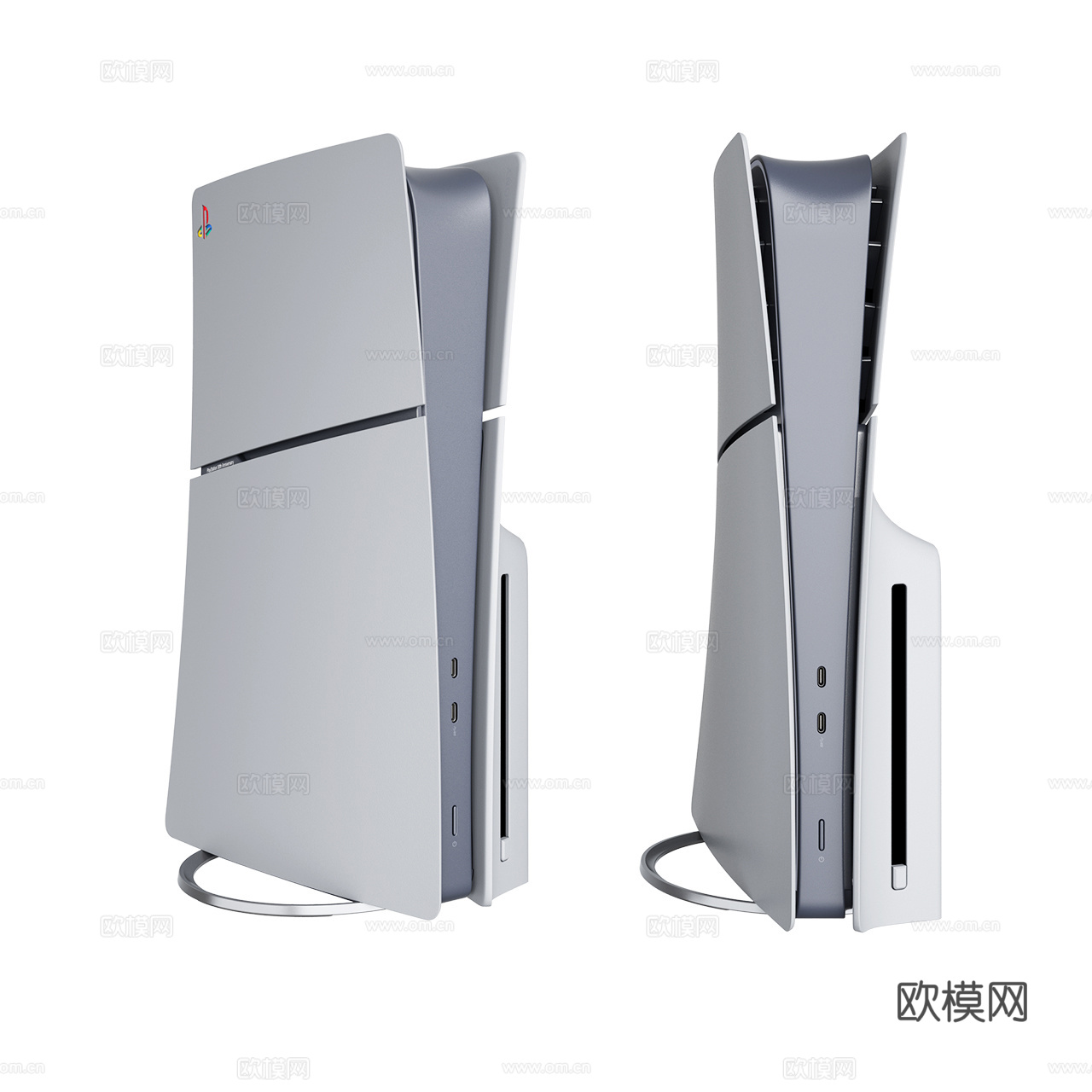 Sony 索尼 PlayStation 5 PS5 游戏机3d模型