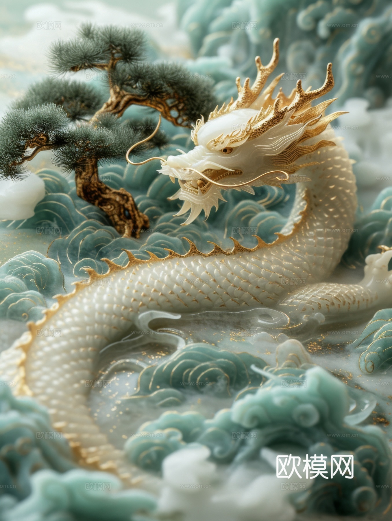 国风山水壁纸壁画