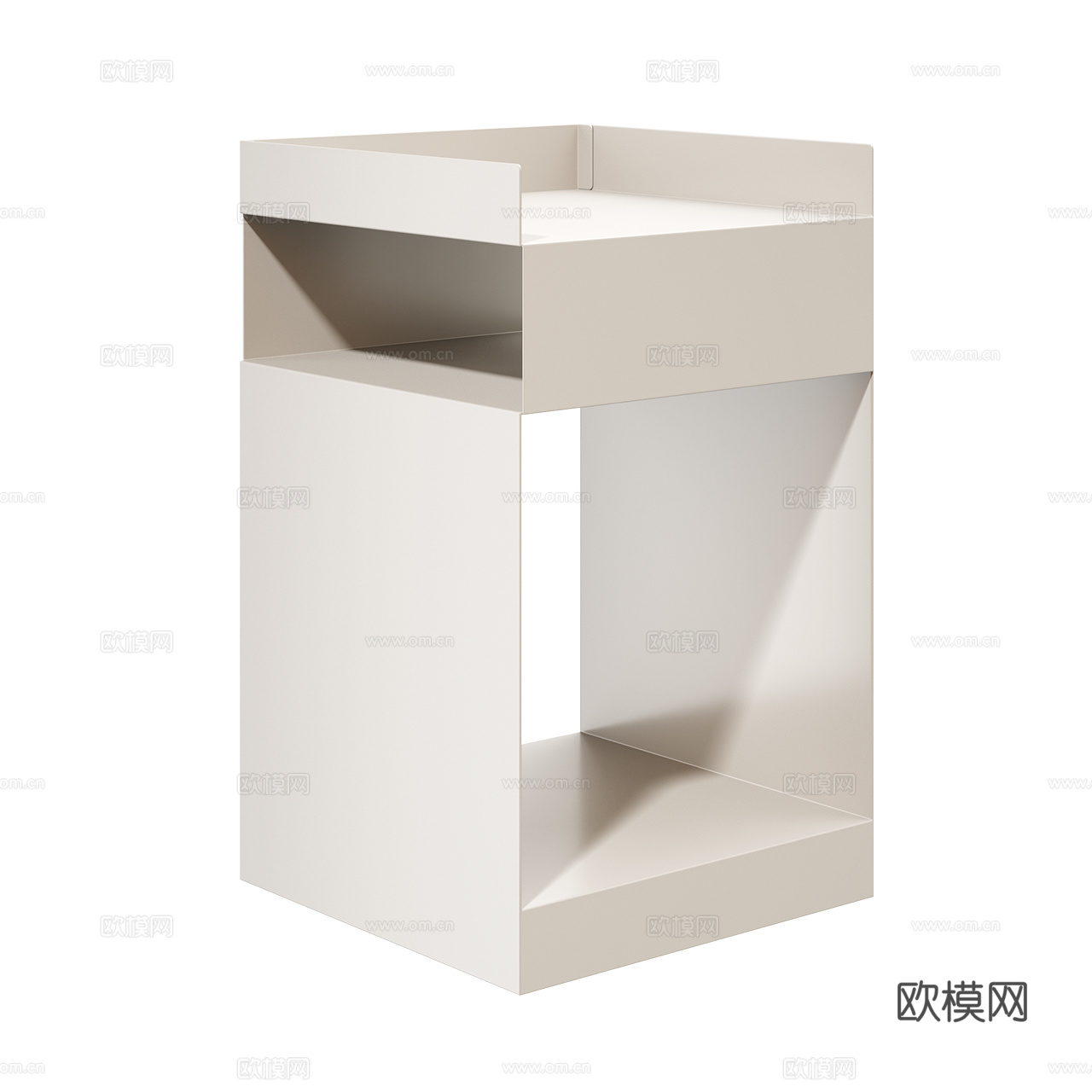 &amp;Tradition 现代边几 极简边几 北欧边几 方形边几3d模型