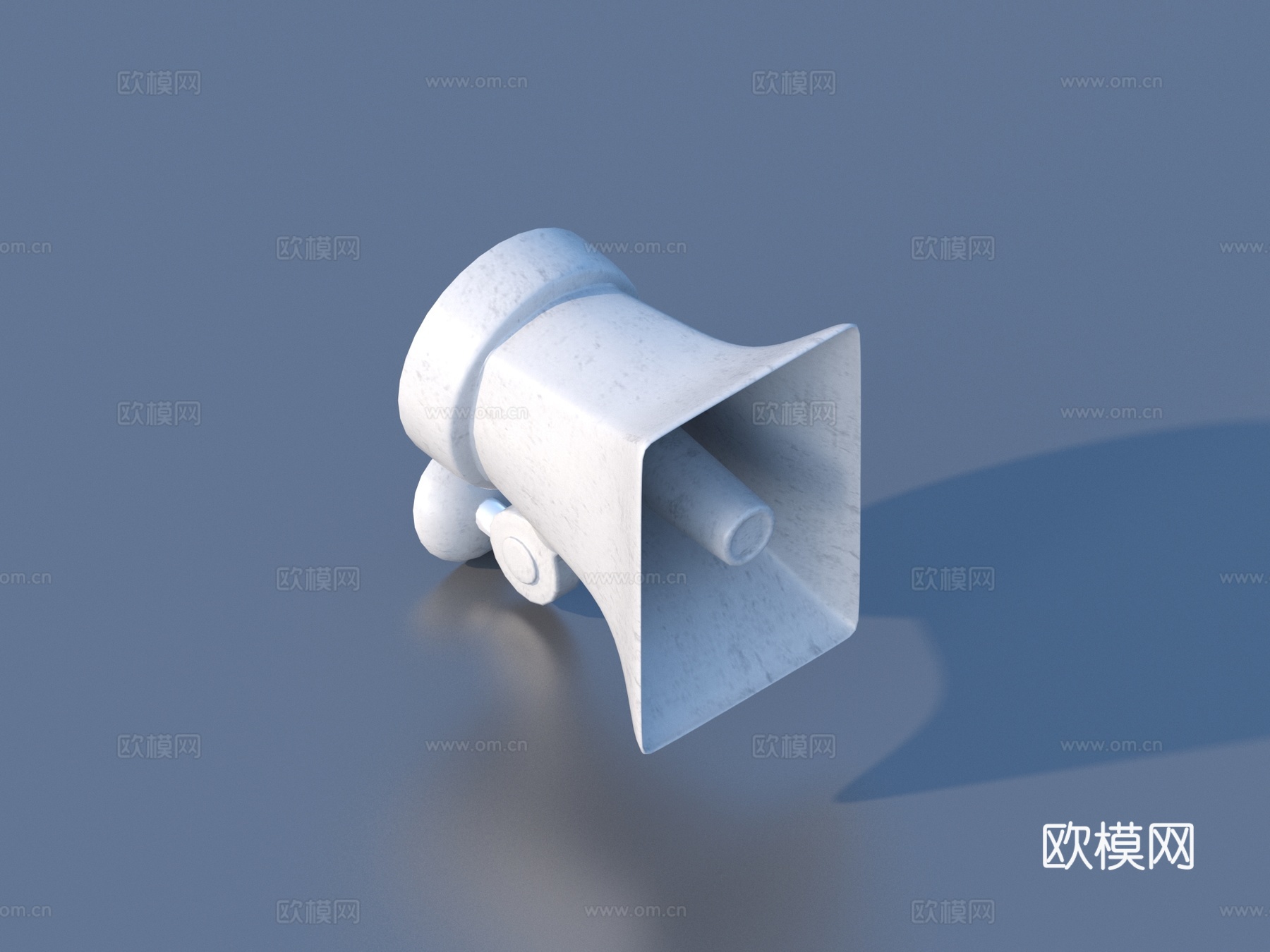 广播 喇叭 户外小品3d模型