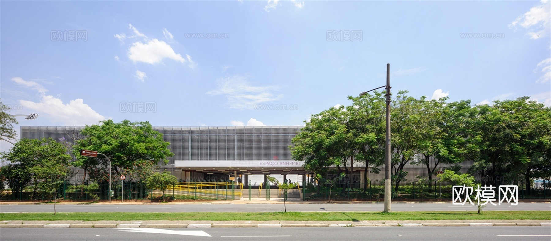 白天城市外景  都市广场贴图  环境贴图