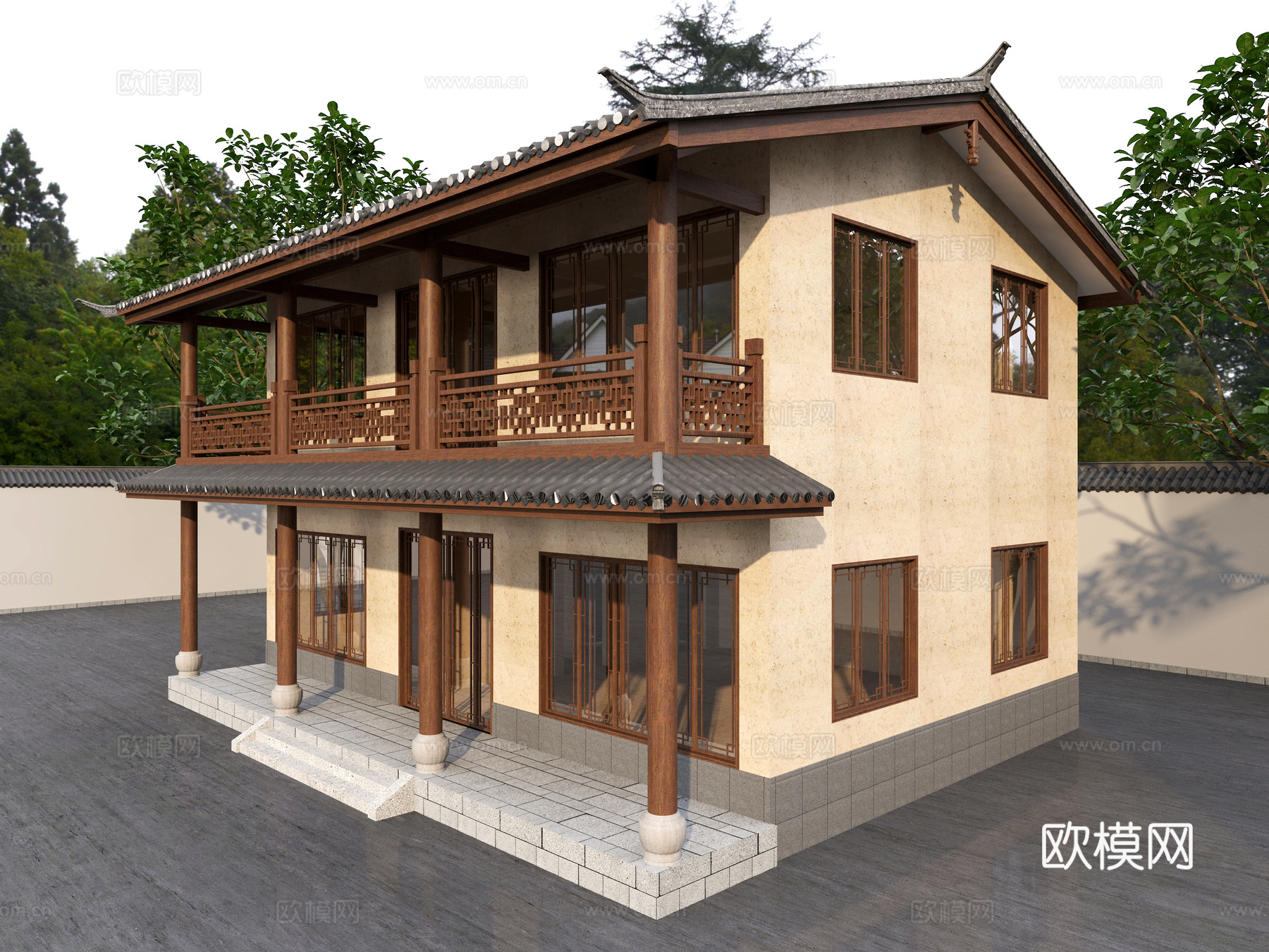 古建 中式建筑 斗拱3d模型