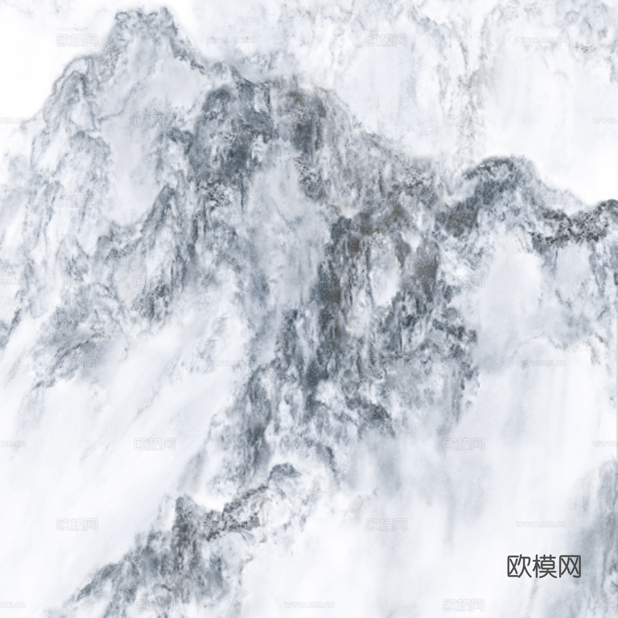 山水纹大理石
