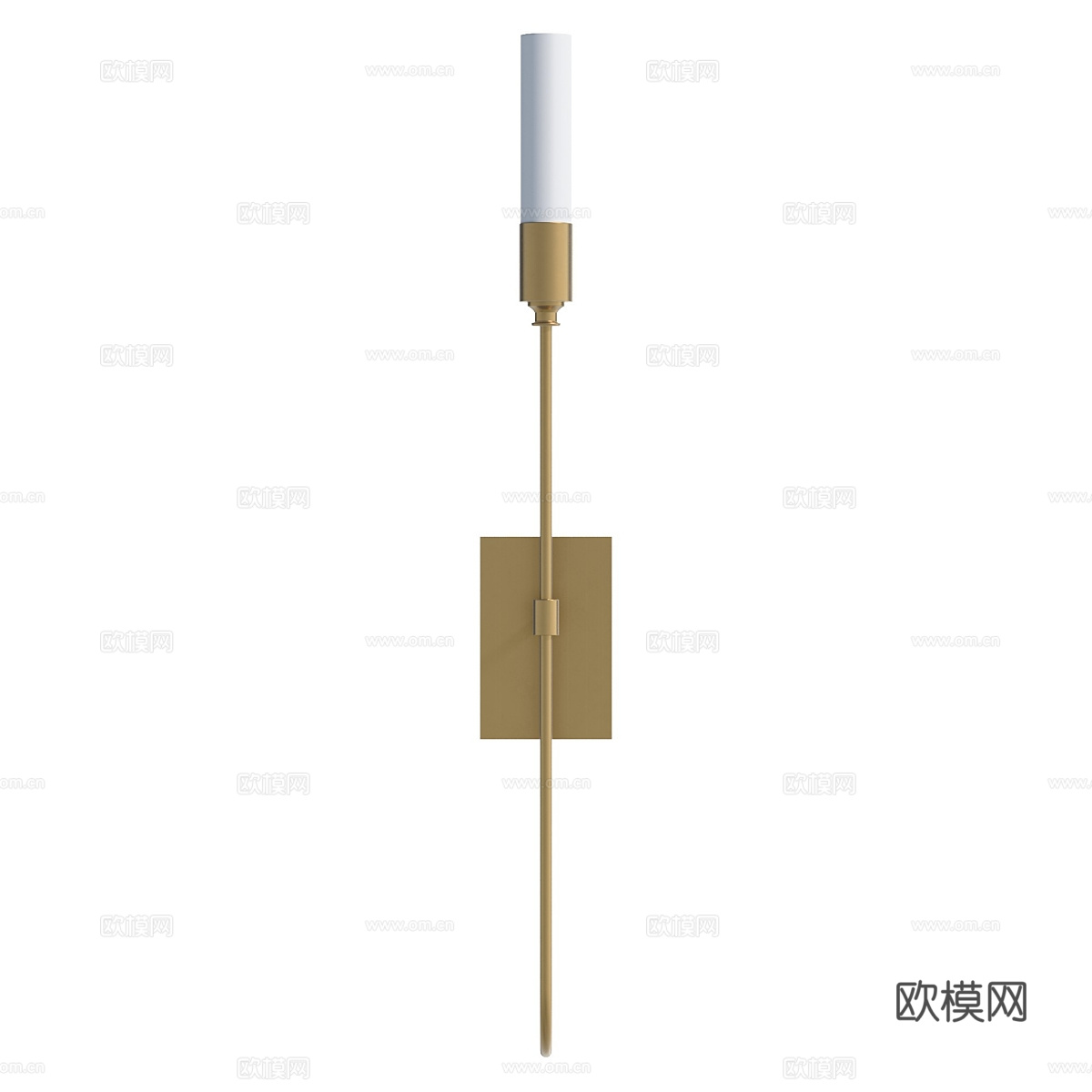 现代轻奢极简装饰壁灯3d模型